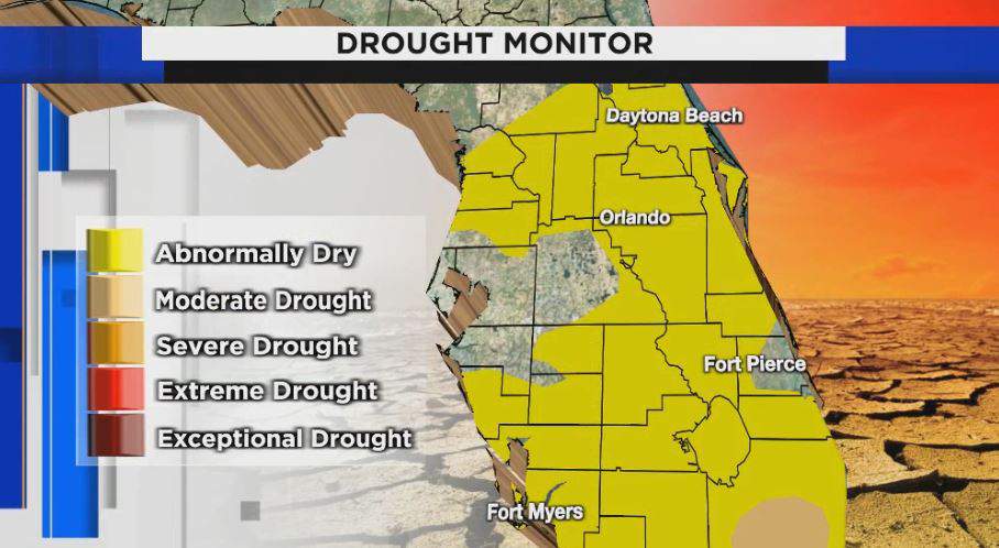 Drier than normal March as drought conditions worsen