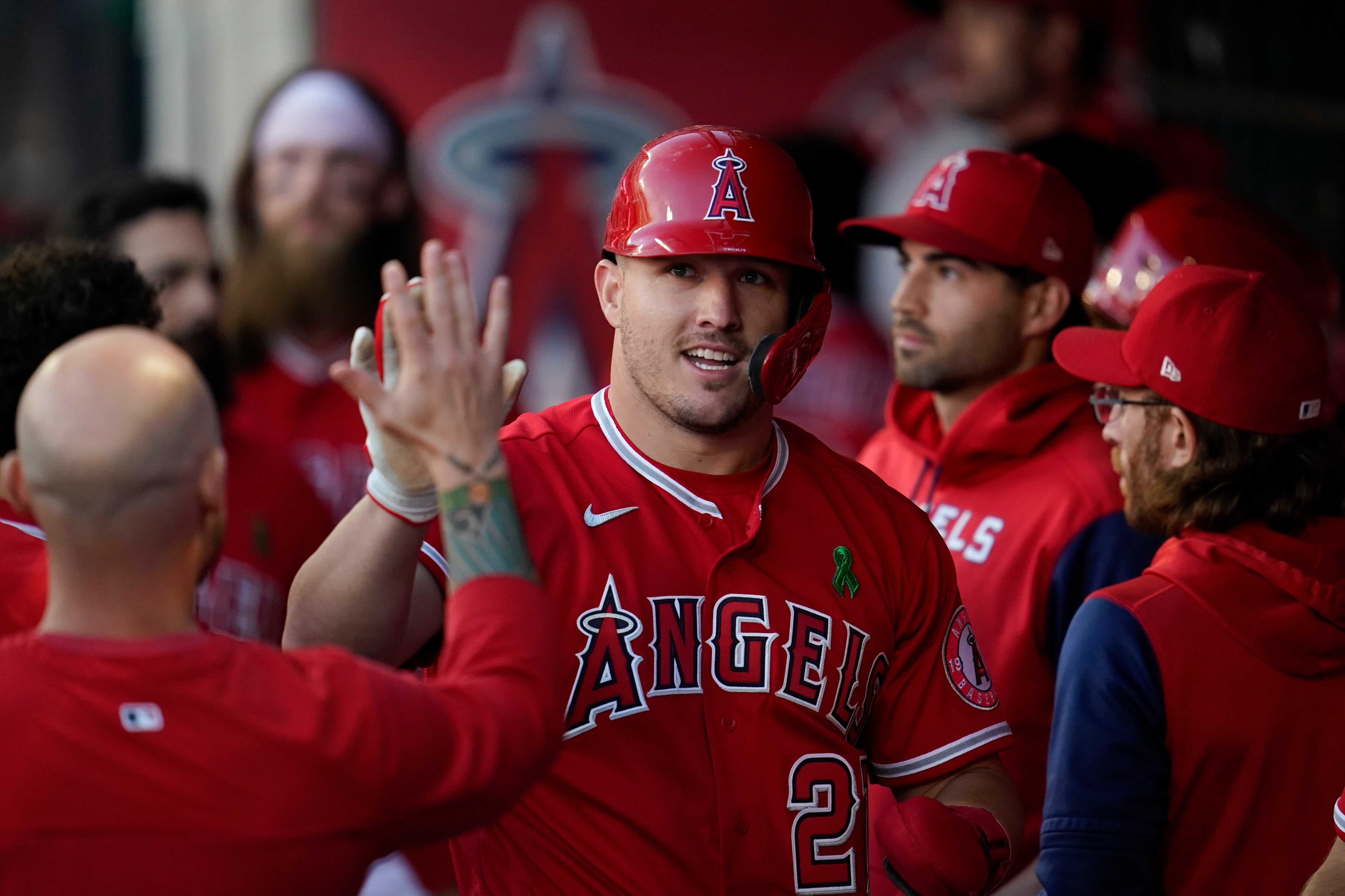 Mike Trouts talks Tommy Pham-Joc Pederson fantasy football slap