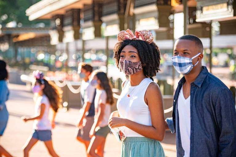 Disney World tweaks face mask policy, making them optional for outdoors