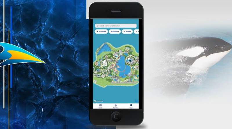 SeaWorld Orlando debuts new look to its mobile app