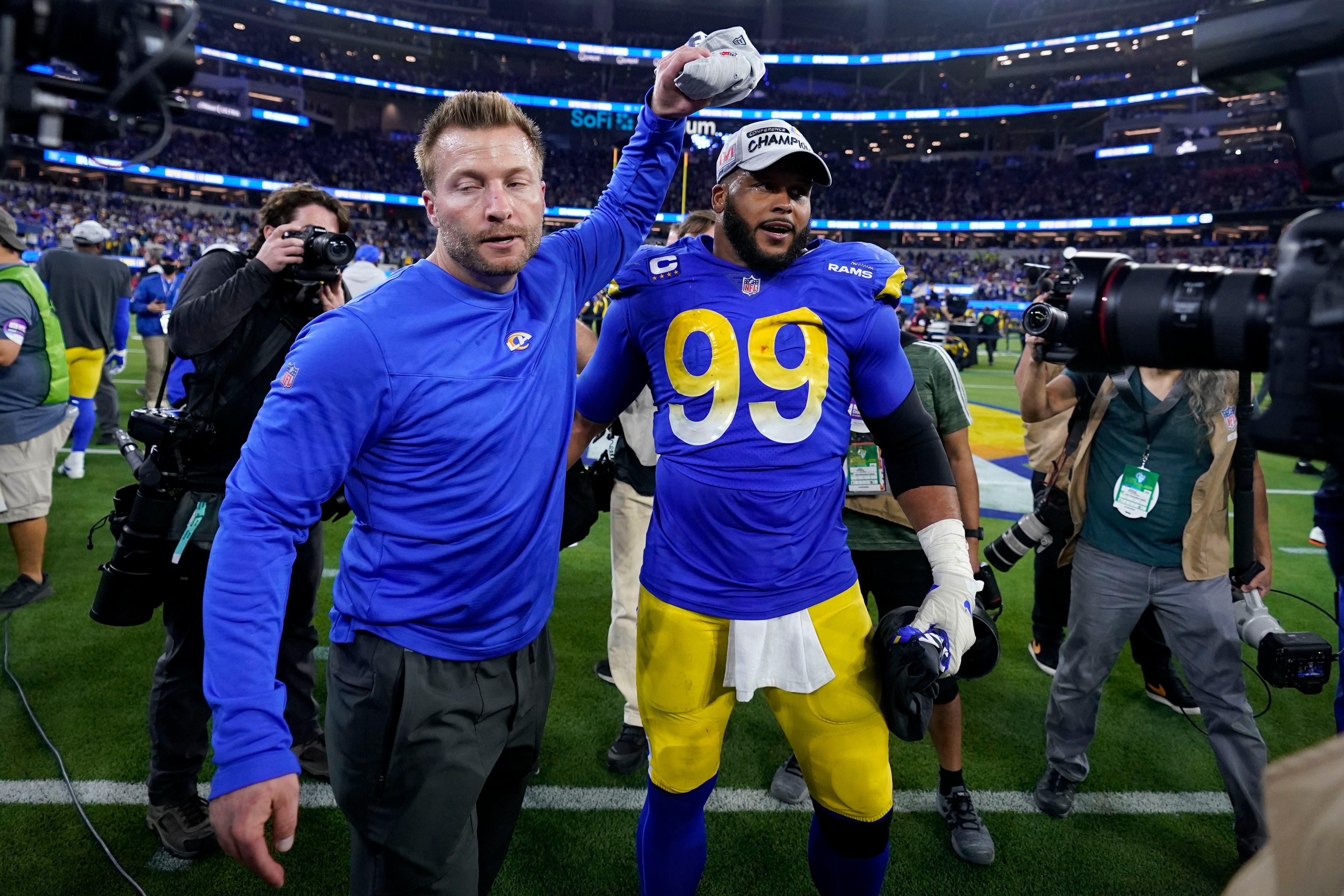 Aaron Donald would not have returned if Sean McVay wasn't Rams HC: 'Want to  continue building my legacy with him'