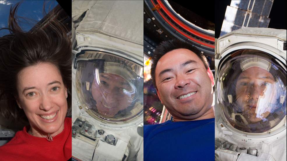 SpaceX targeting April to launch 4 astronauts from 3 countries to space station