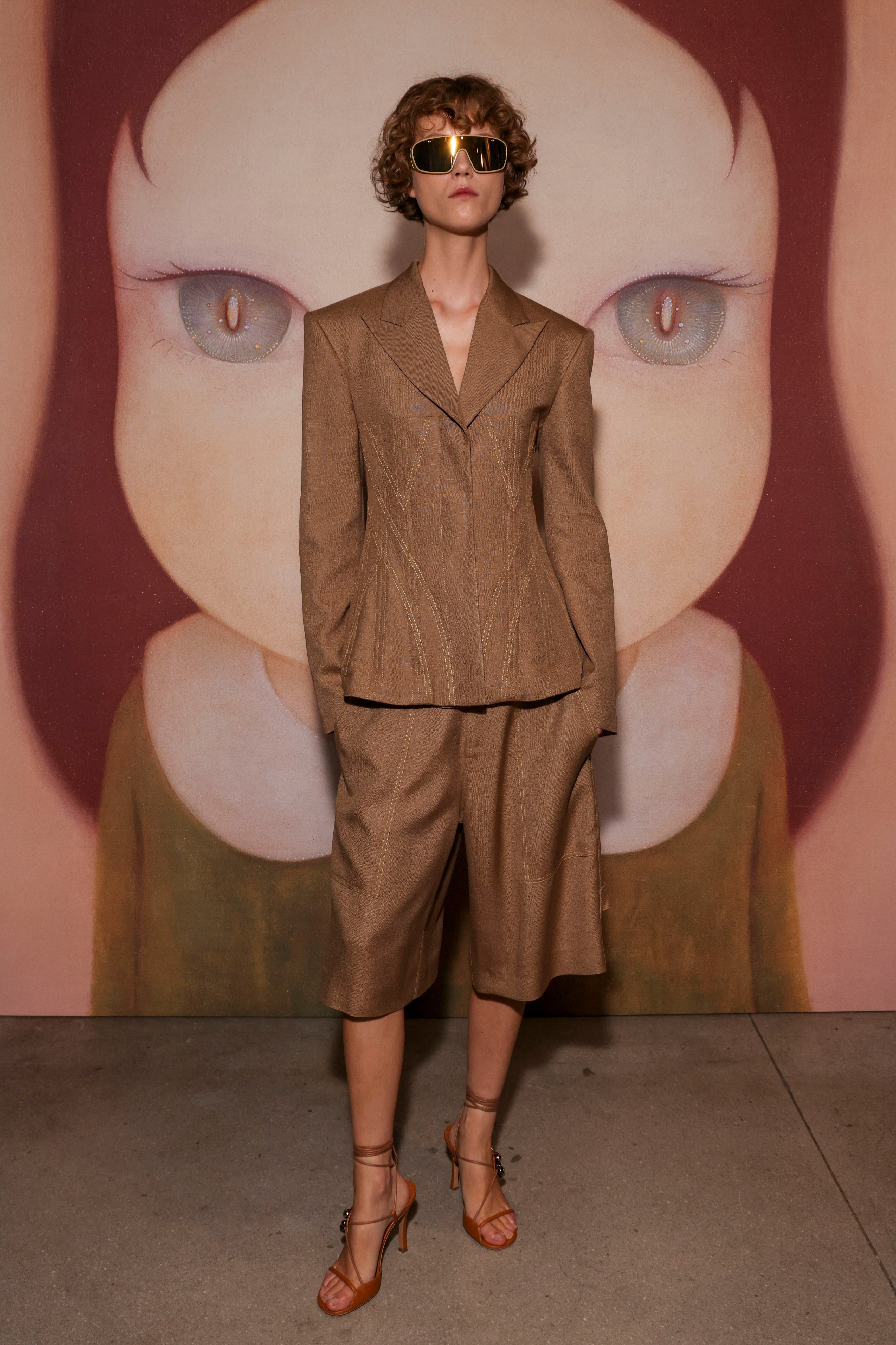 Stella McCartney dabbles in art at eco-pioneering Paris show