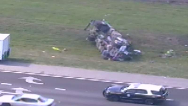 1 killed in Orange County crash involving overturned septic truck on SR-528, troopers say