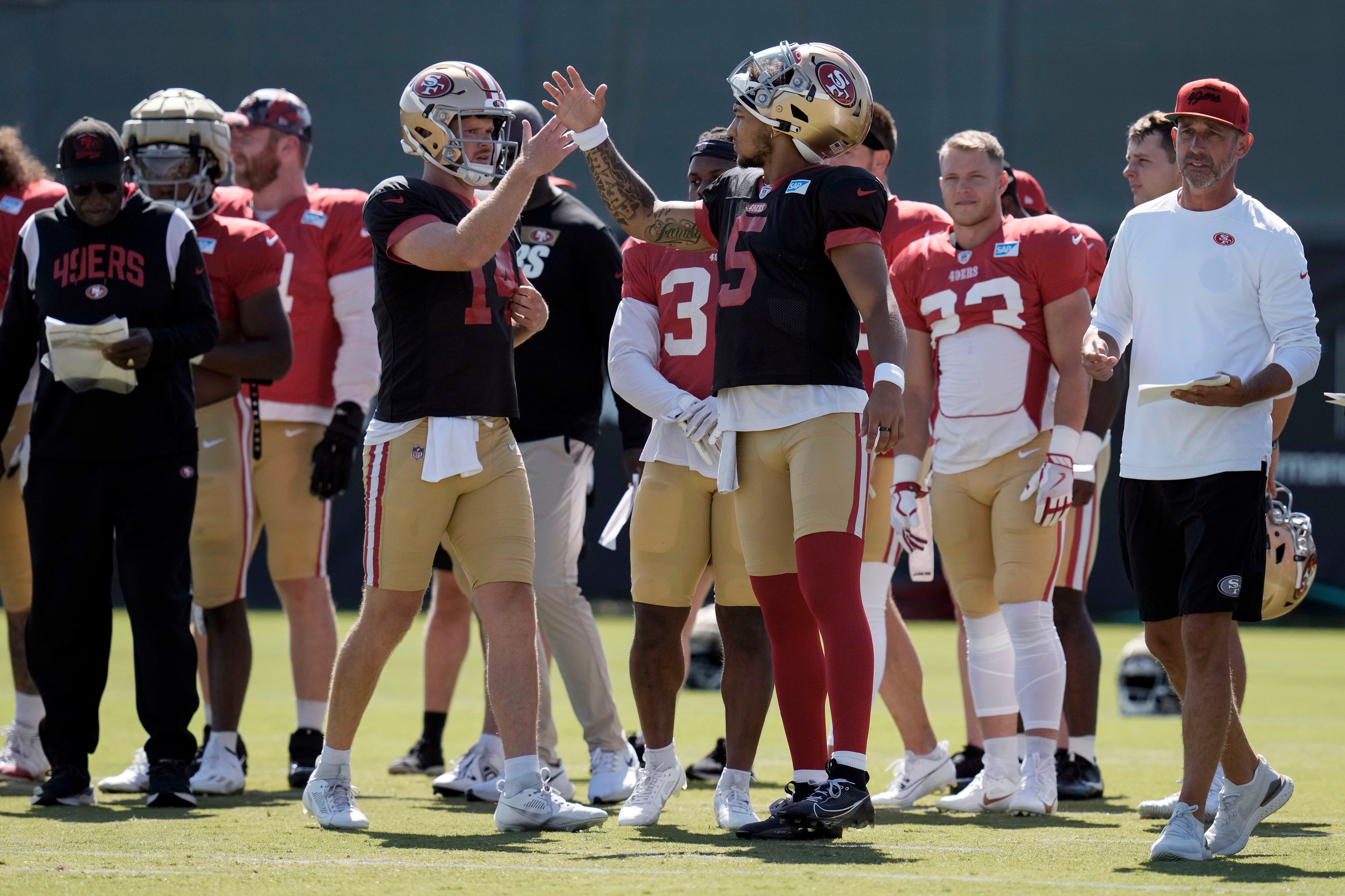 Interceptions continue for Brock Purdy; Observations from day 14 of 49ers  training camp