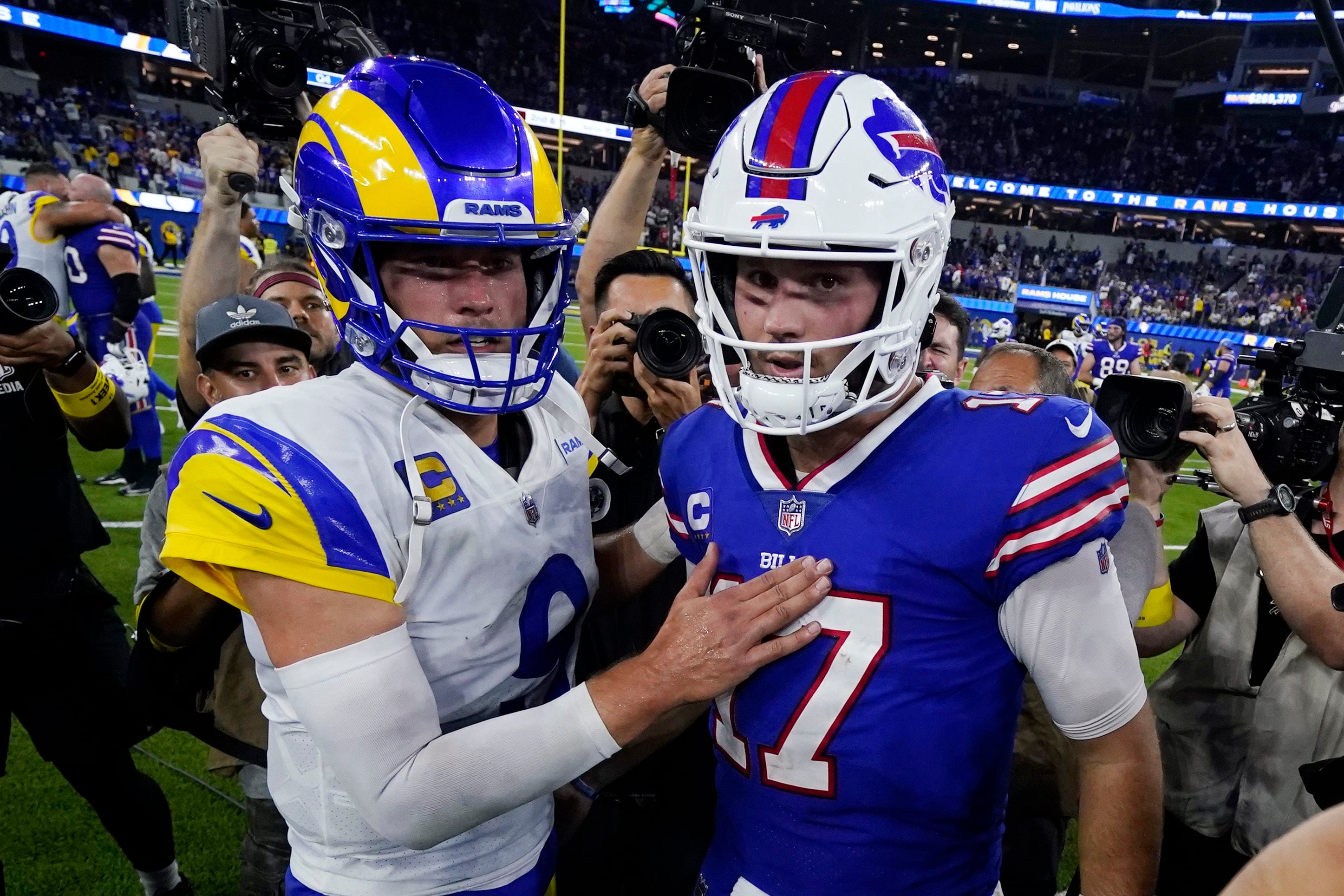 Defending champion Rams humbled by Bills in opening rout 