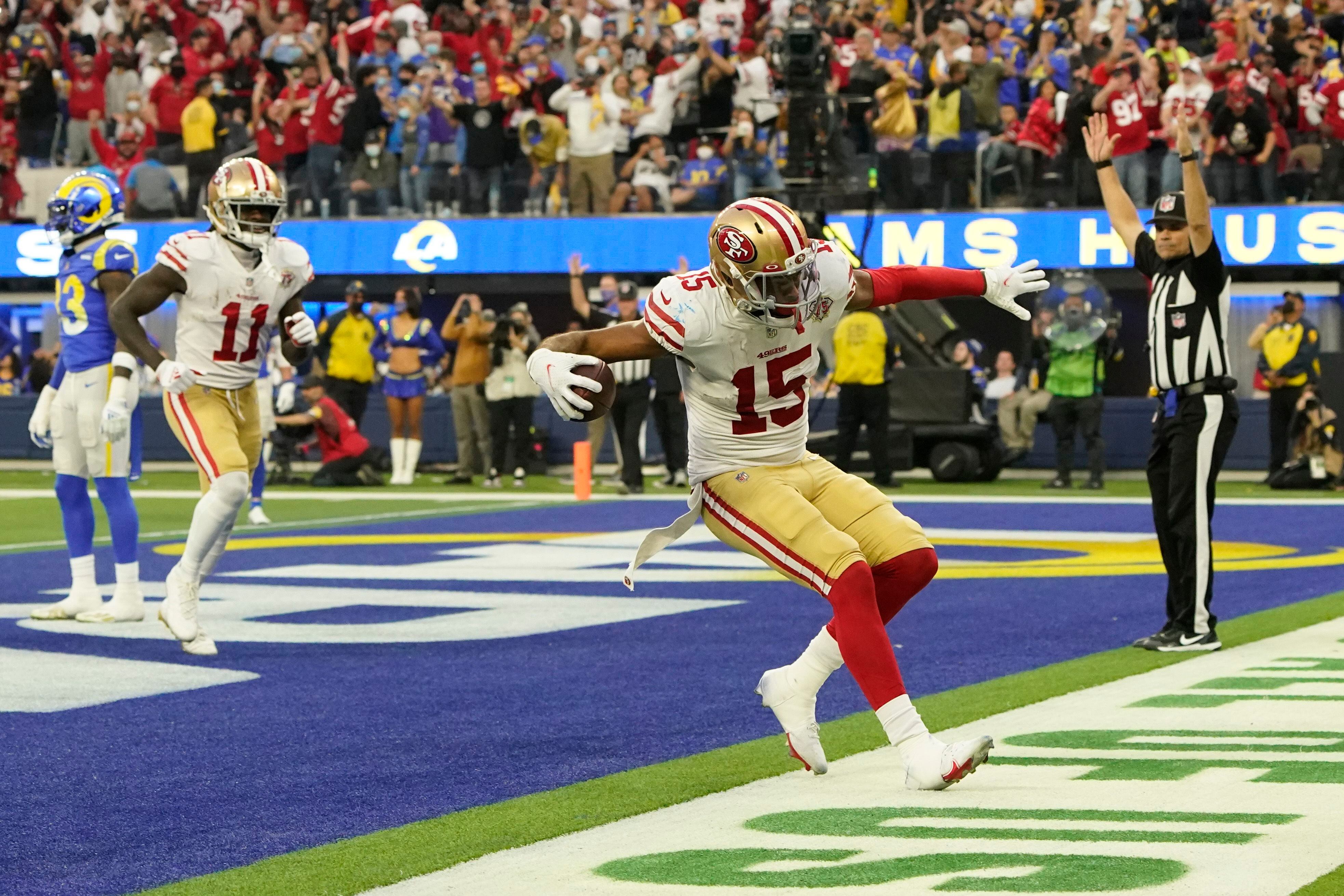 49ers clinch playoff berth by holding off Rams in overtime