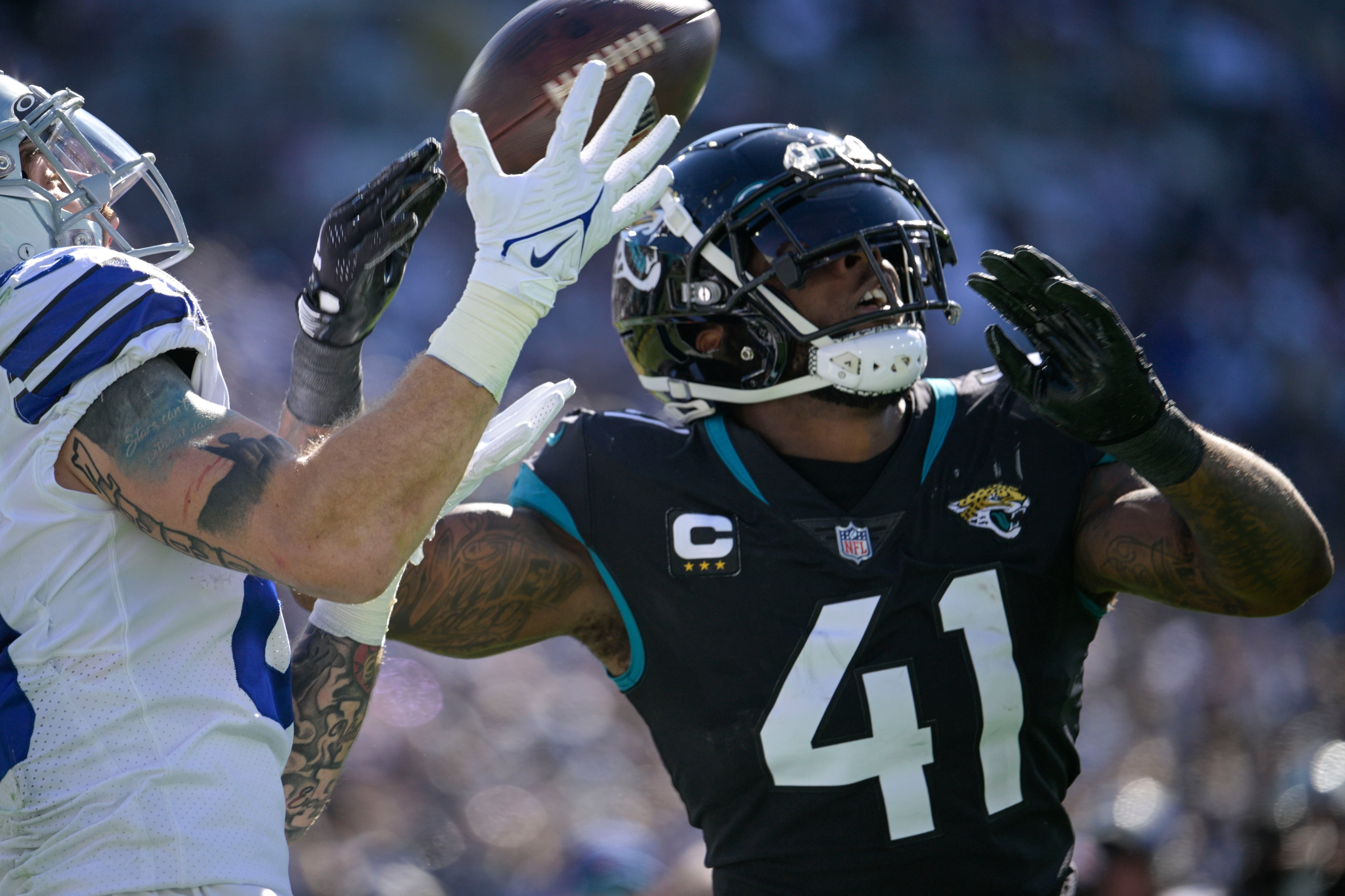 Jaguars Intercept Prescott, Stun Cowboys 40-34 in OT