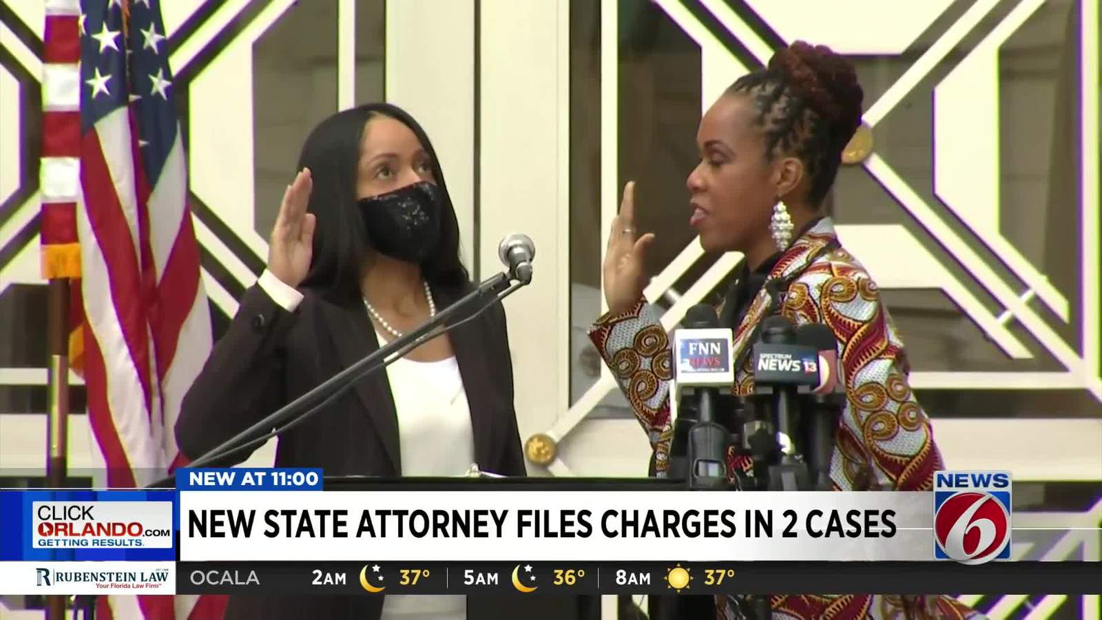 New State Attorney files charges in high-profile cases