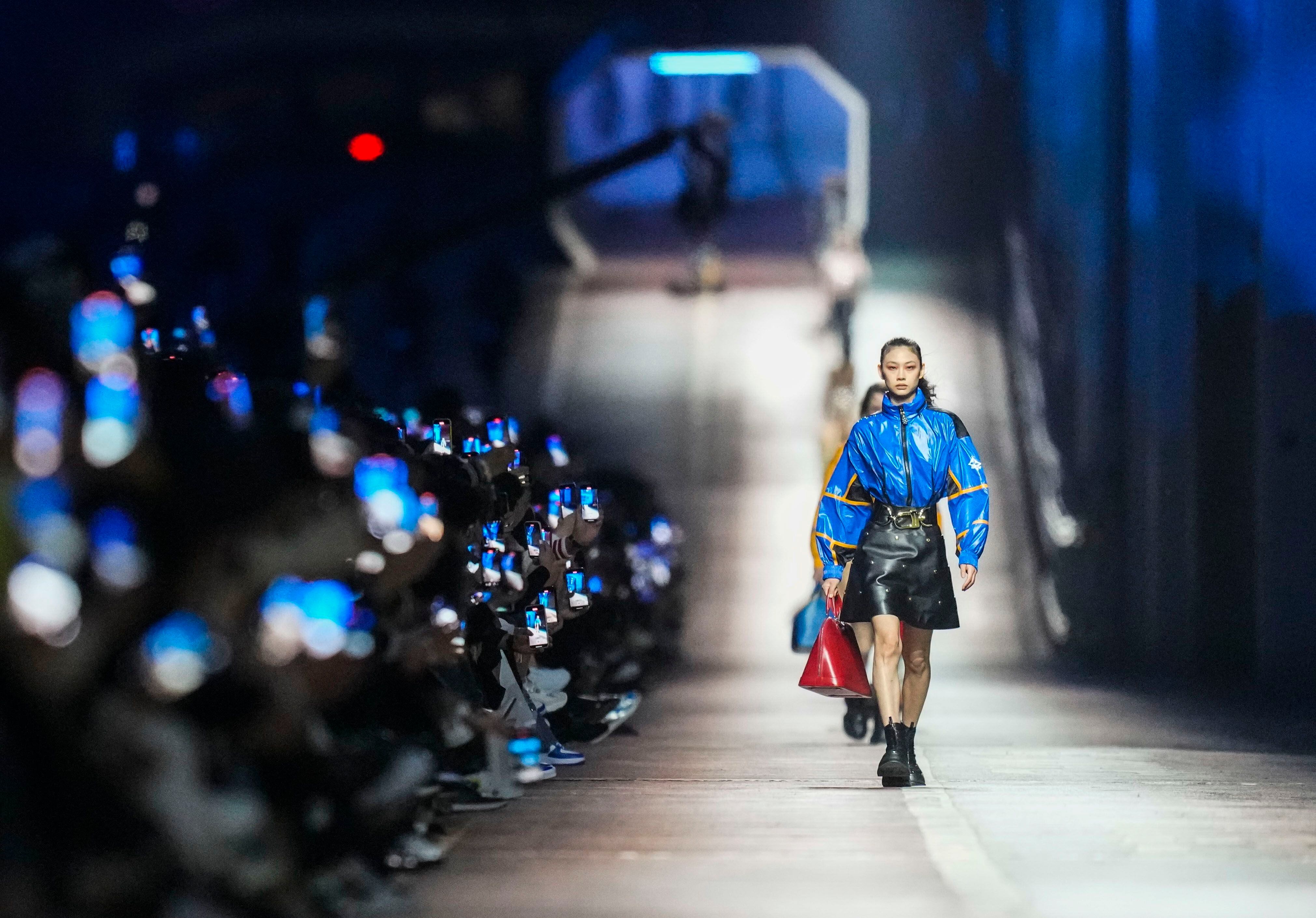 Chloe Grace Moretz turns heads at Louis Vuitton Paris Fashion Week show