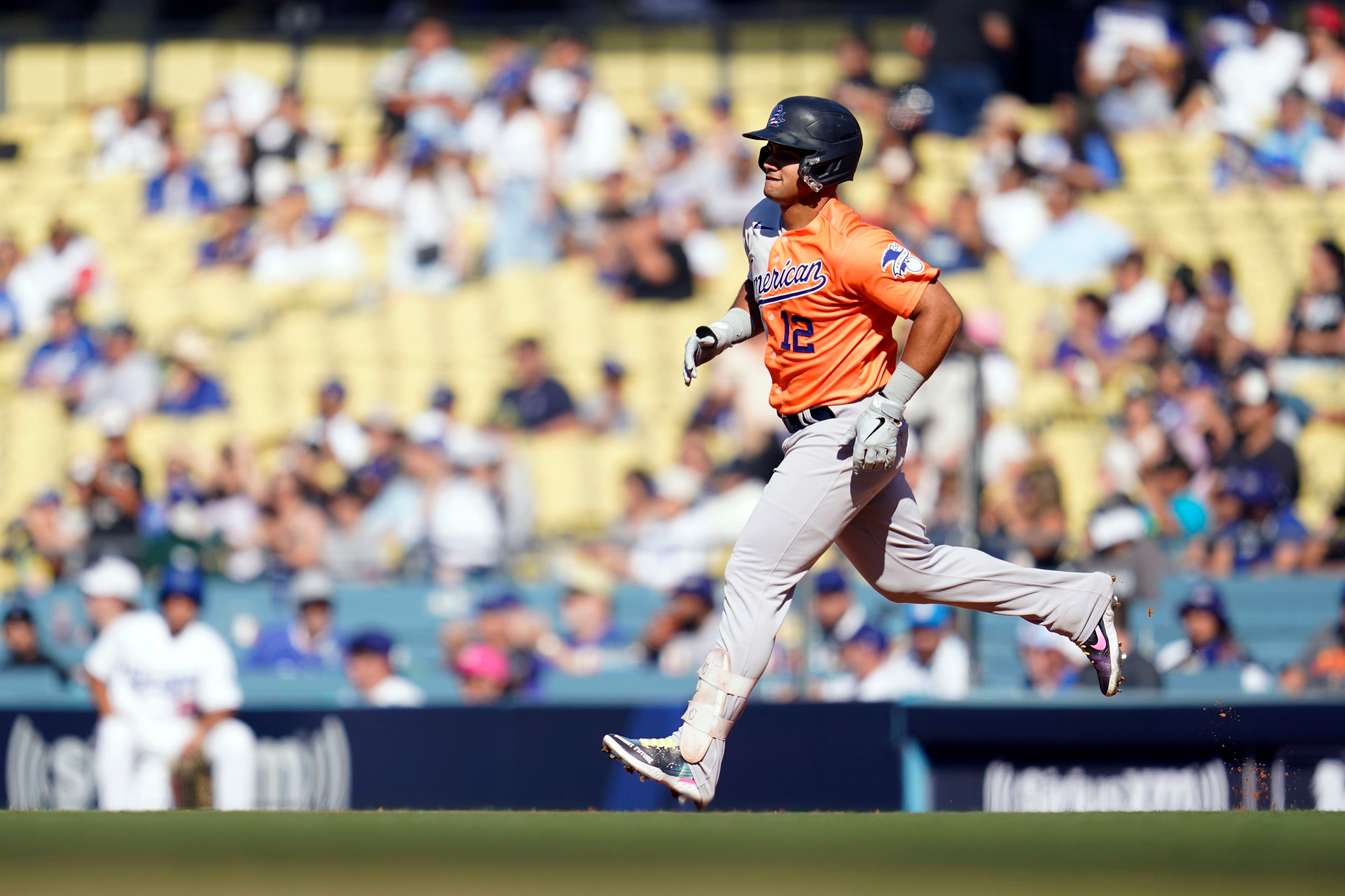 MLB Futures Game 2022: Athletics' Shea Langeliers blasts homer, wins MVP –  NBC Sports Bay Area & California