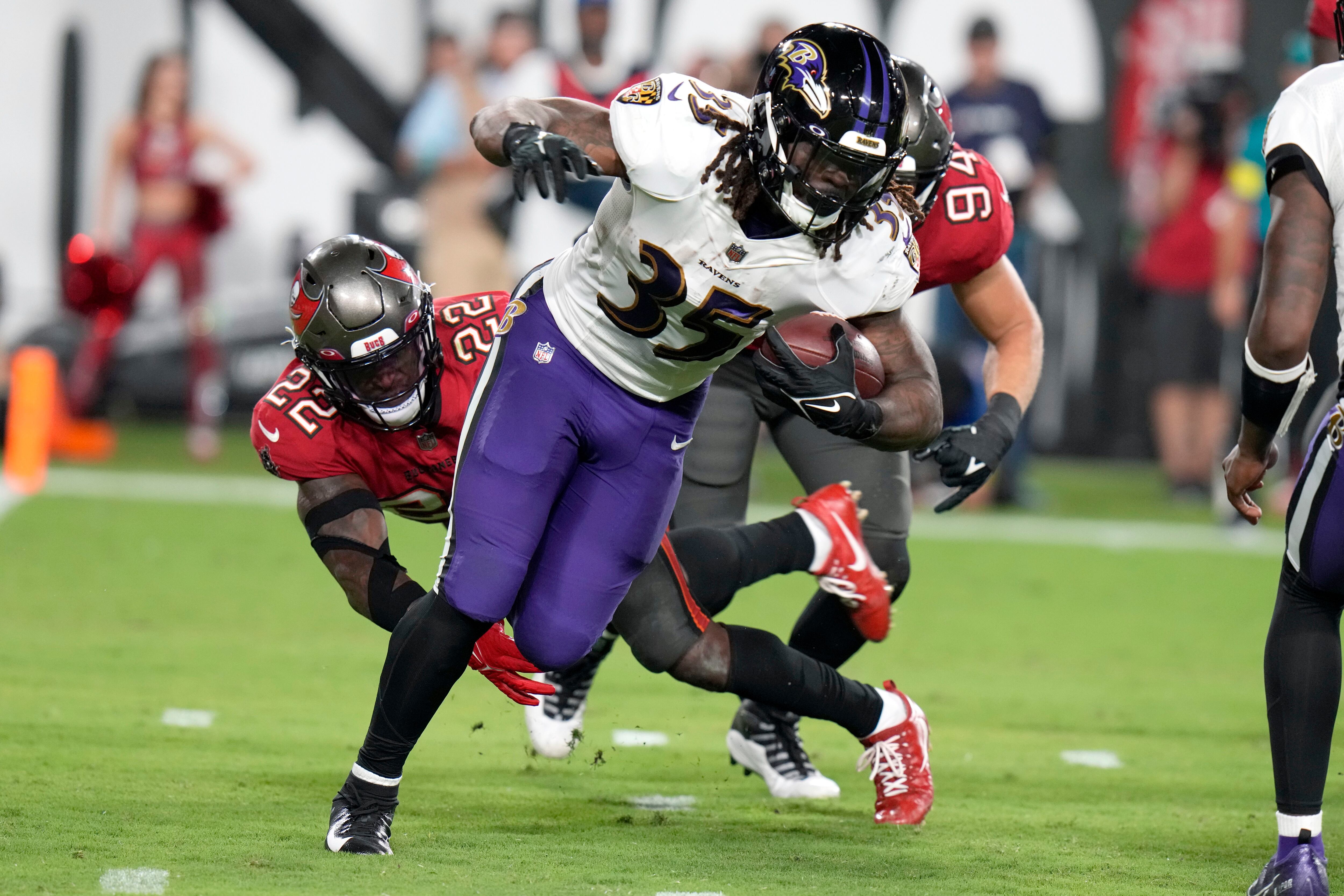 What time does the Ravens at Buccaneers game start (10/27/22)? How