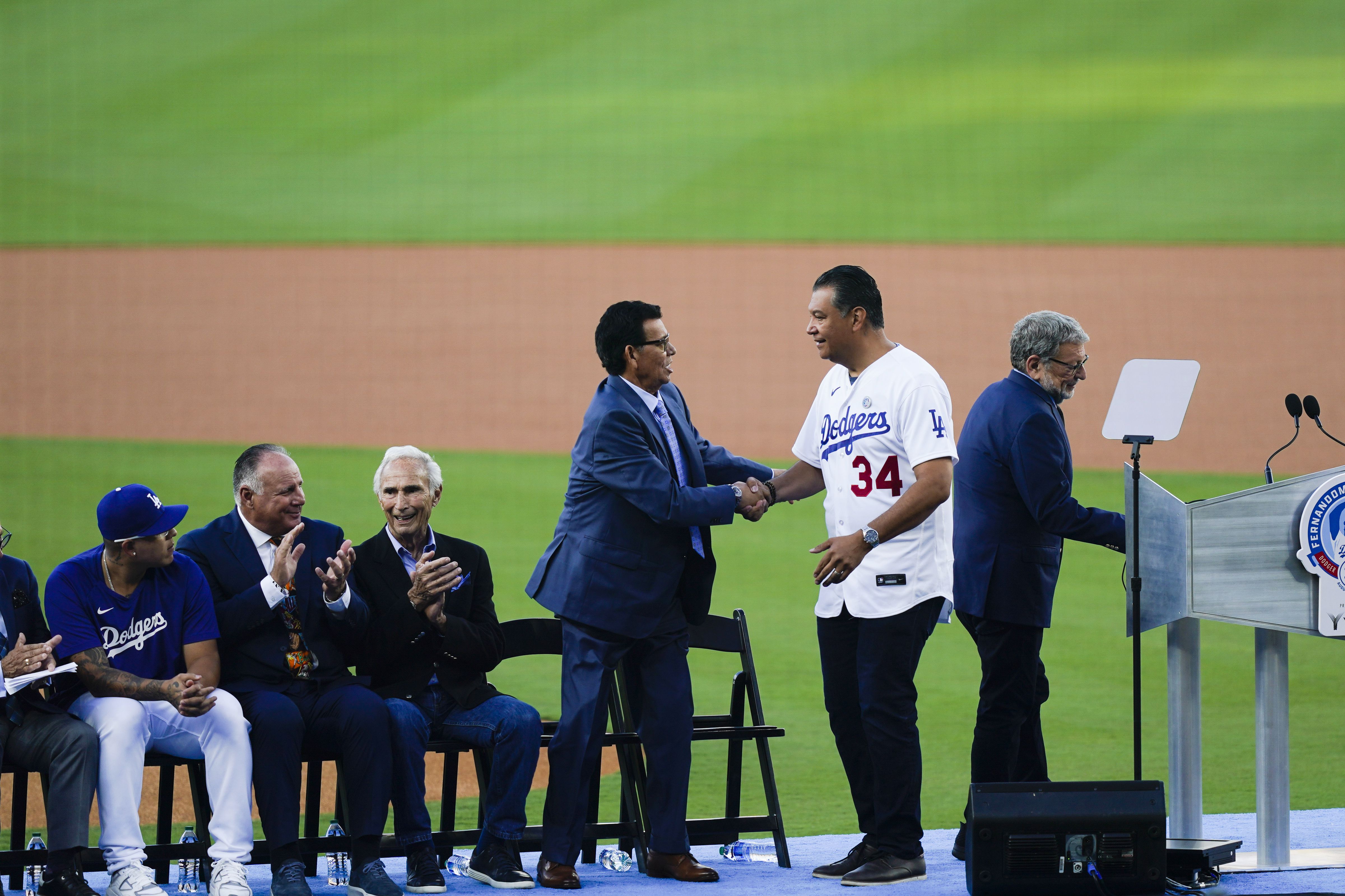 Official Fernando Valenzuela August 12, 2023 Los Angeles Dodgers