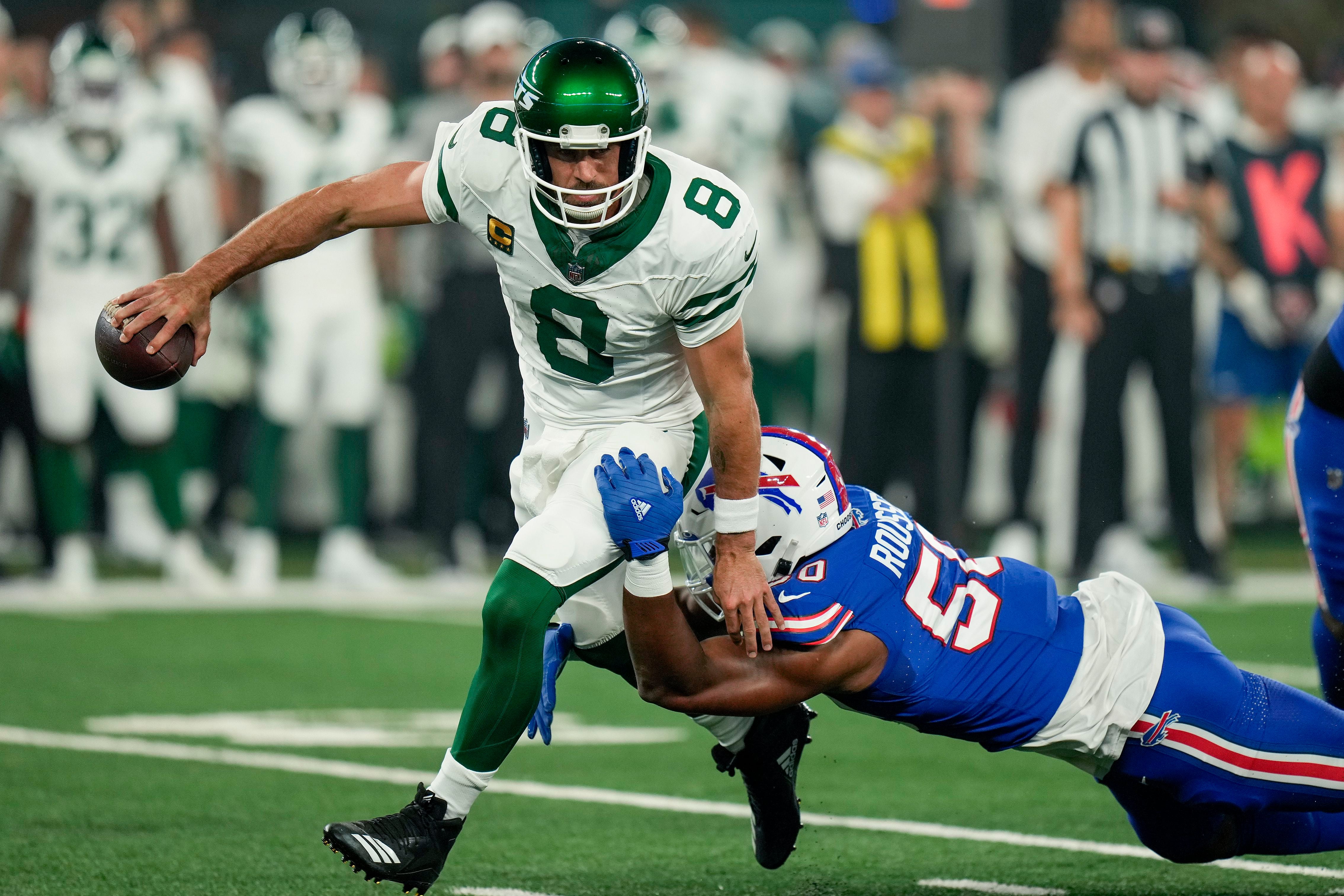 5 Jets to Watch vs. Bills - Aaron Rodgers, Dalvin Cook, Breece Hall,  Quinnen Williams & Sauce Gardner