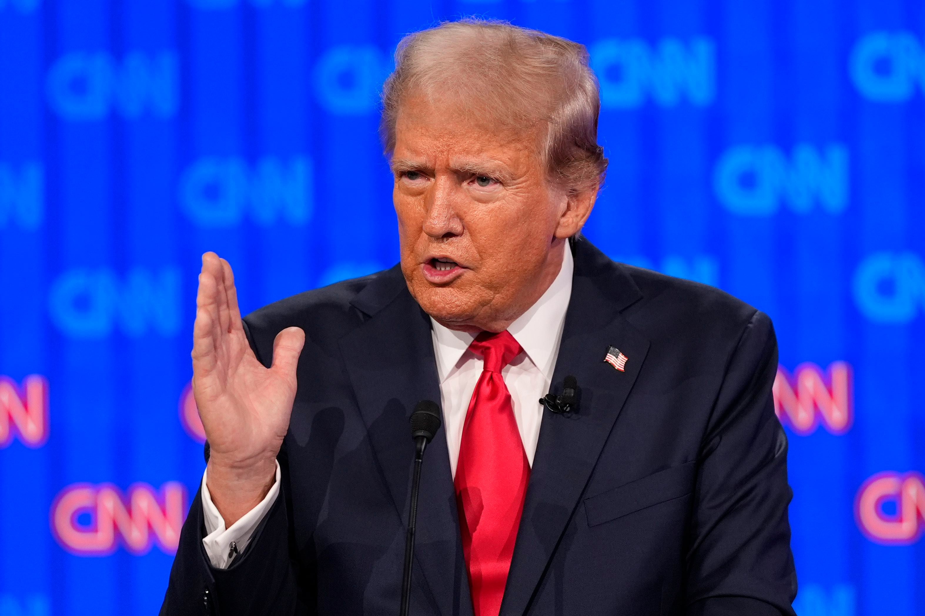Trump's debate references to 'Black jobs' and 'Hispanic jobs' stir Democratic anger thumbnail