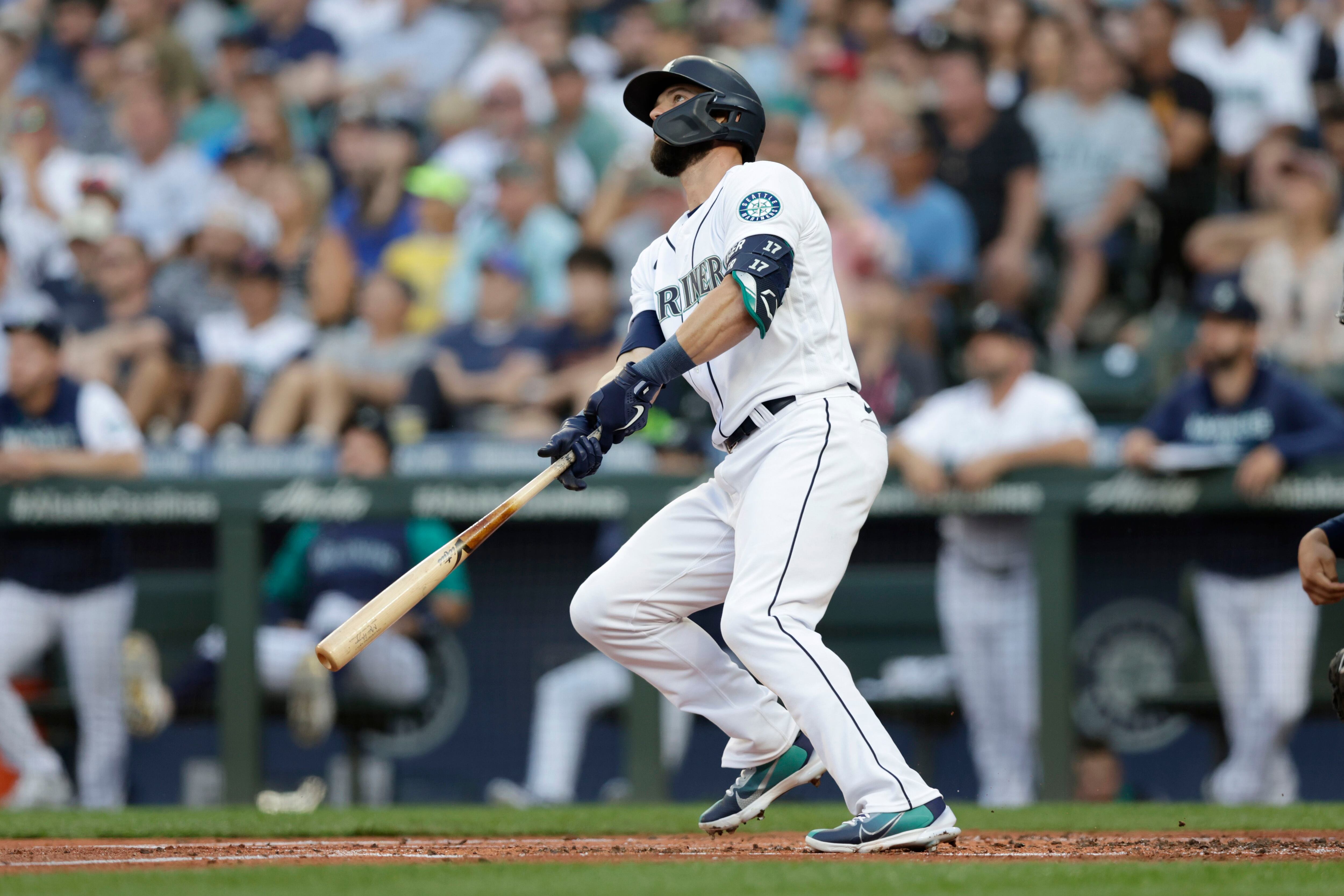 Cal Raleigh homers twice as Mariners topple Red Sox 6-2