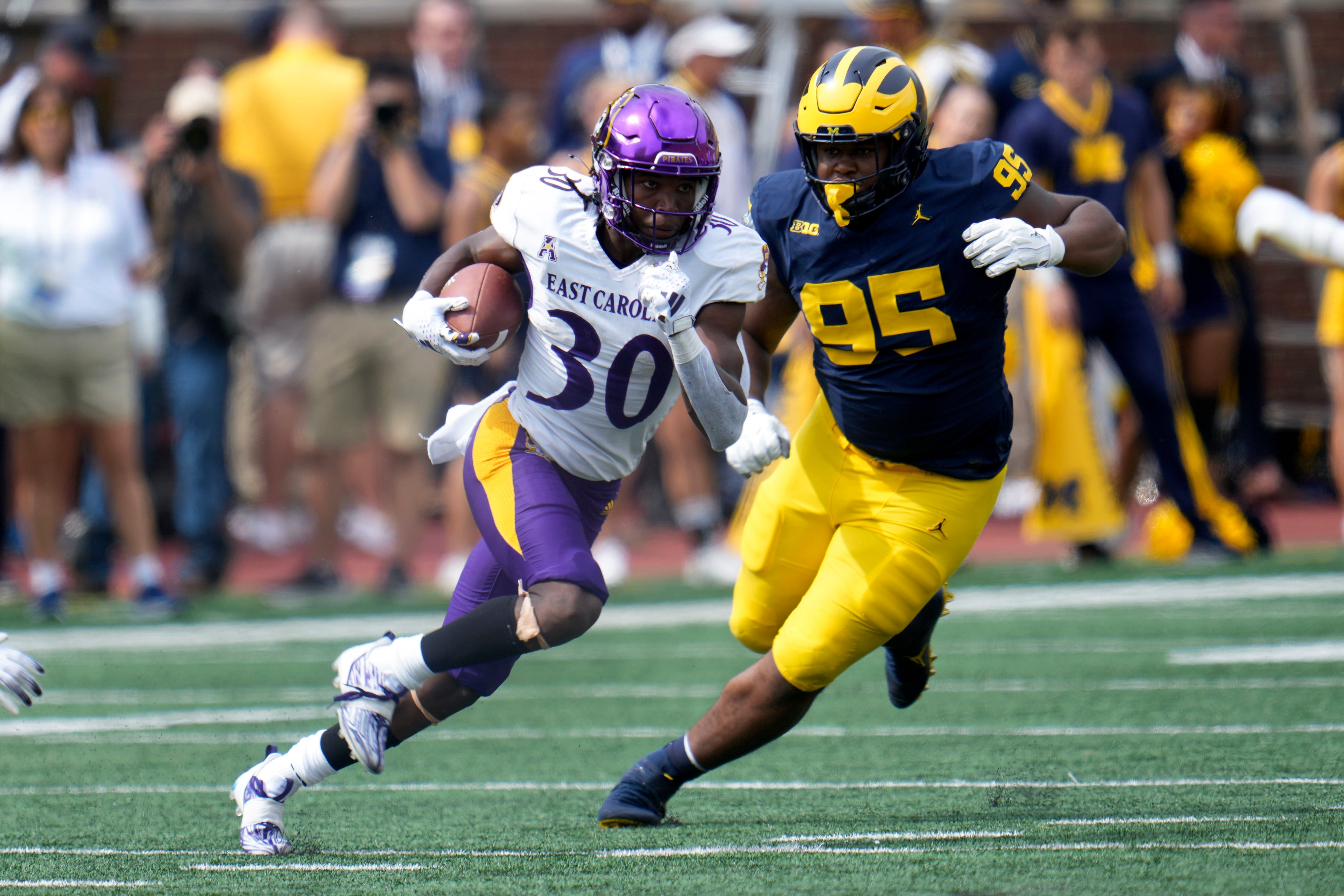 ECU Football on X: Final from Ann Arbor  / X