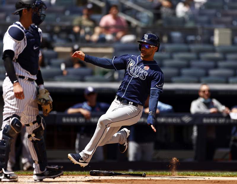 Bizarre Bounce Helps Tampa Bay Rays' Luke Raley Hit Viral Inside-the-Park  Home Run - Fastball