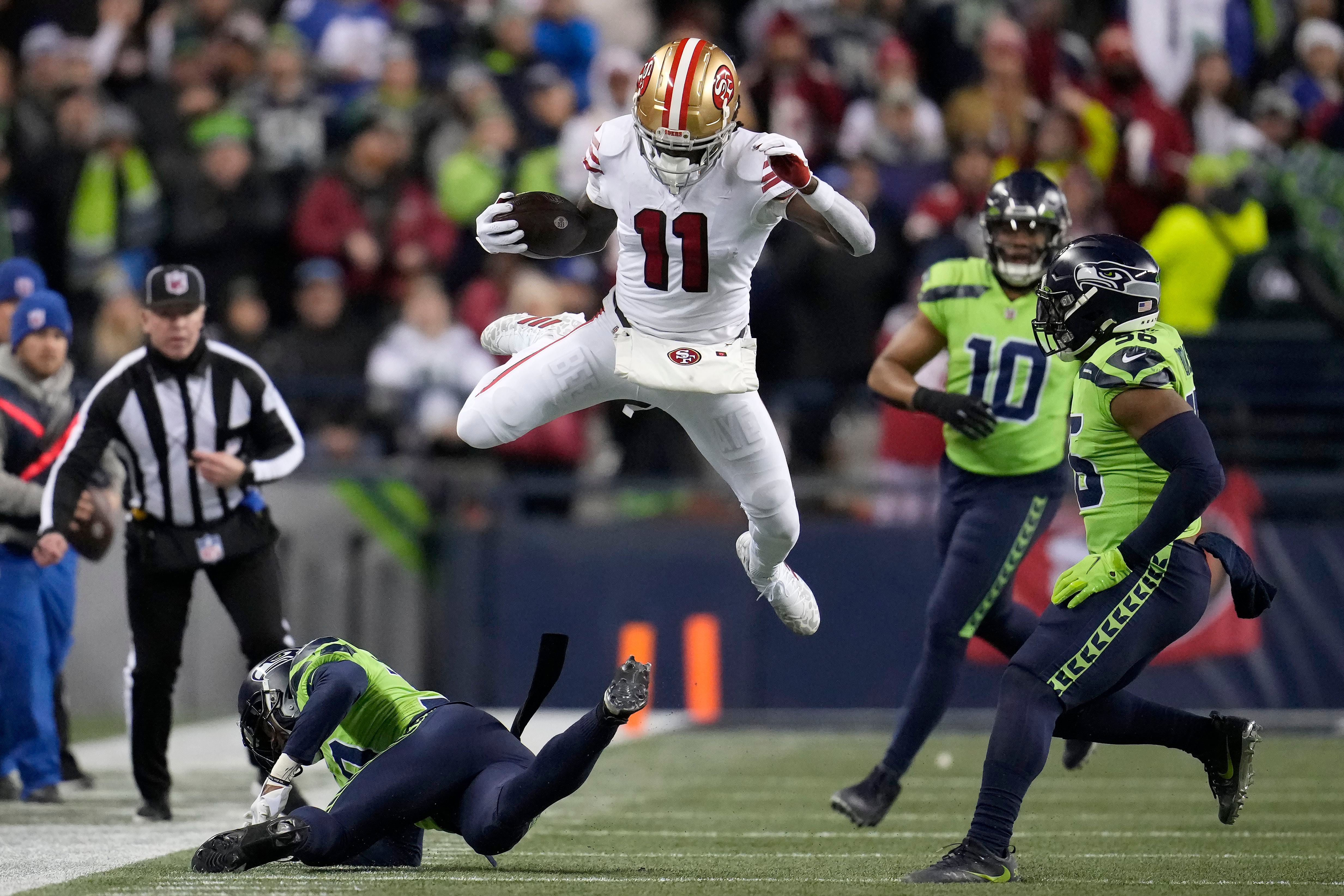 Purdy, 49ers topple Seahawks 21-13, win NFC West - WTOP News