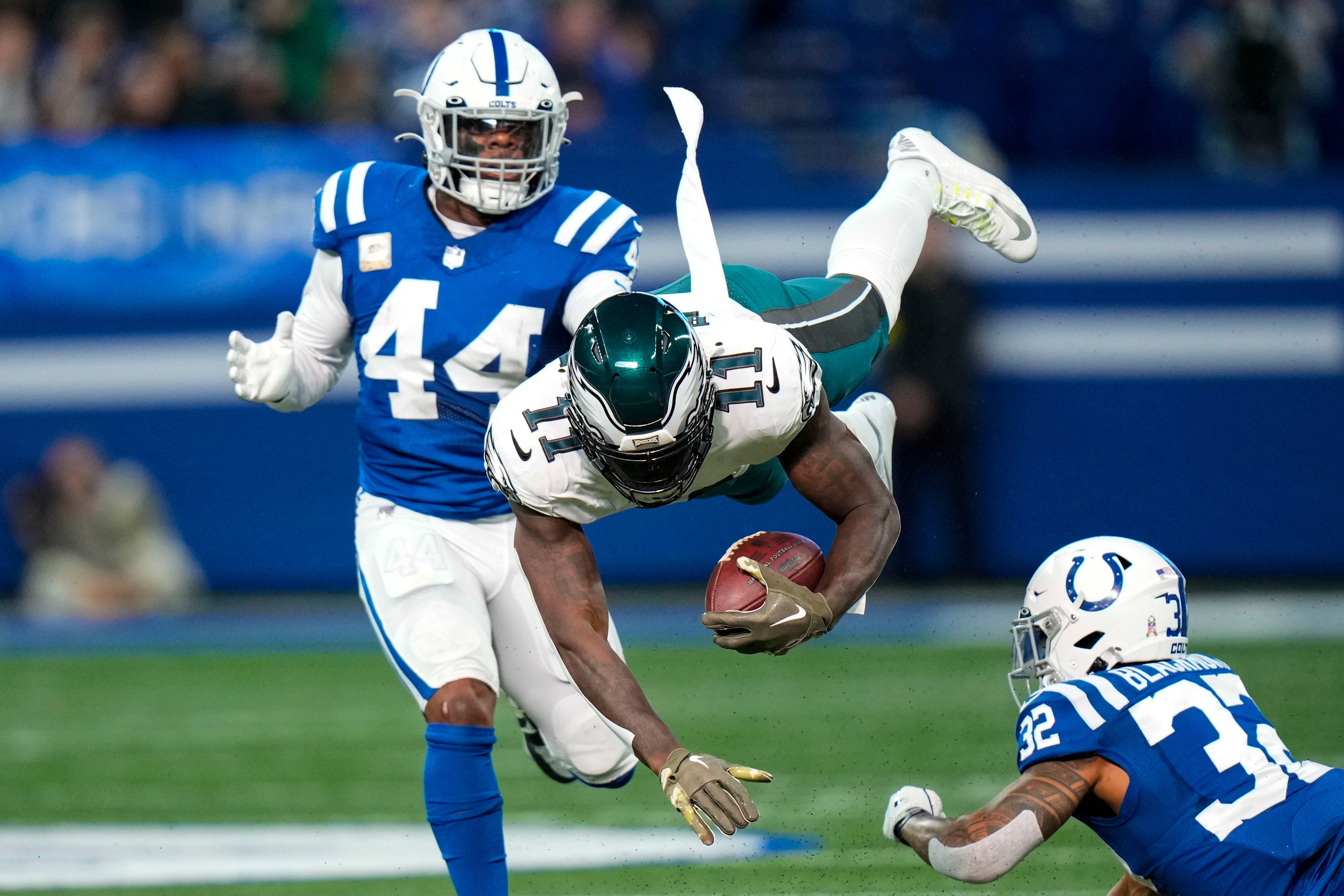 What channel is Philadelphia Eagles game today vs. Colts? (11/20