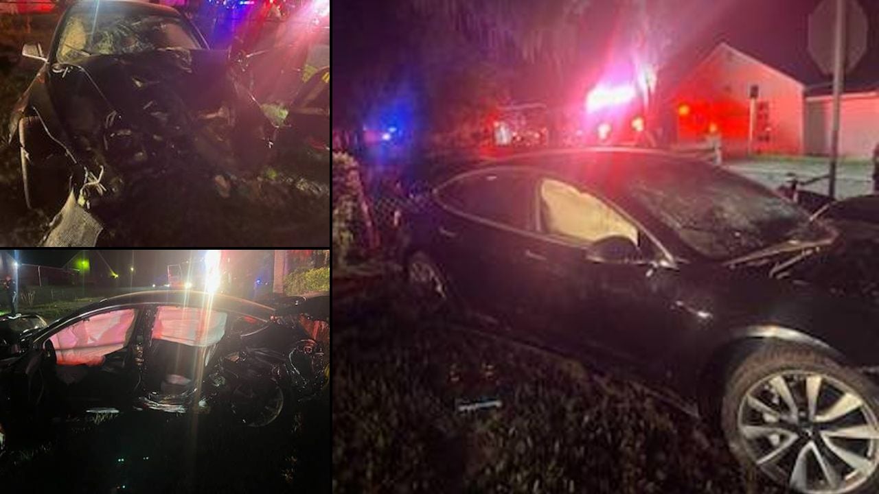 4 hospitalized after car hits trees in DeLand, firefighters say thumbnail