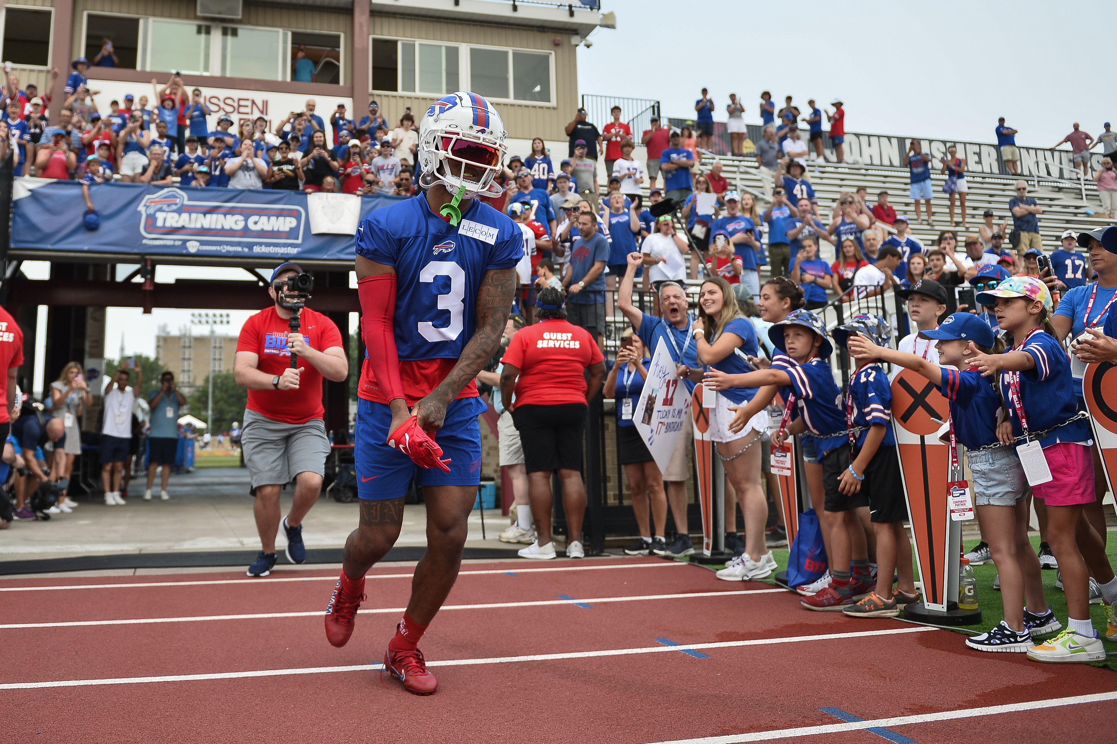 Safety Damar Hamlin makes Bills' 53-player roster nearly 8 months