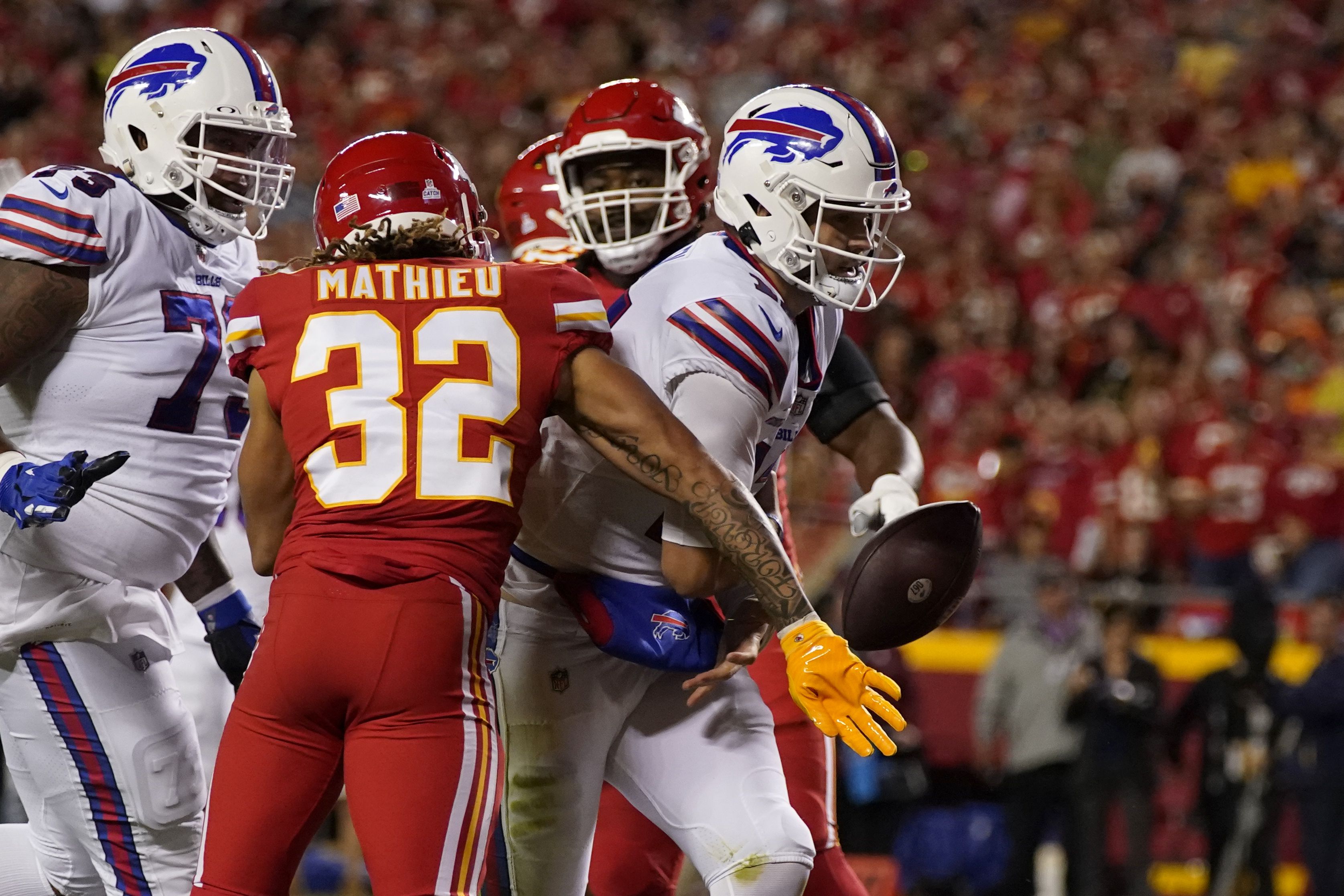 Kansas City Chiefs still missing Tyrann Mathieu to COVID-19 as