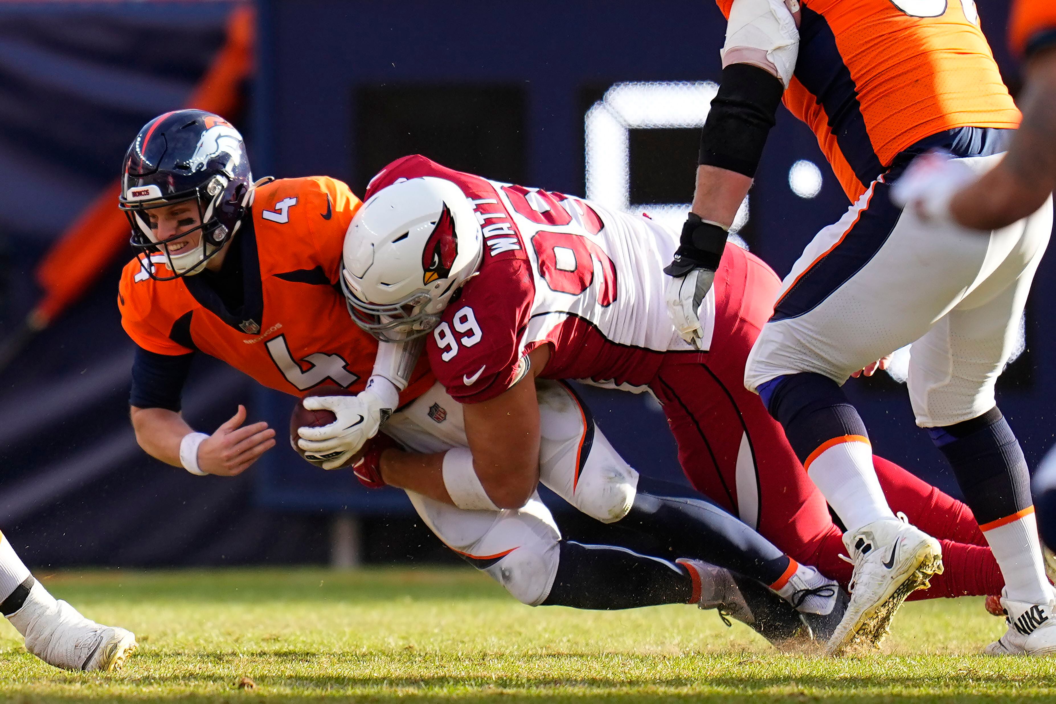 Arizona Cardinals' J.J. Watt plays days after having 'heart shocked back  into rhythm'