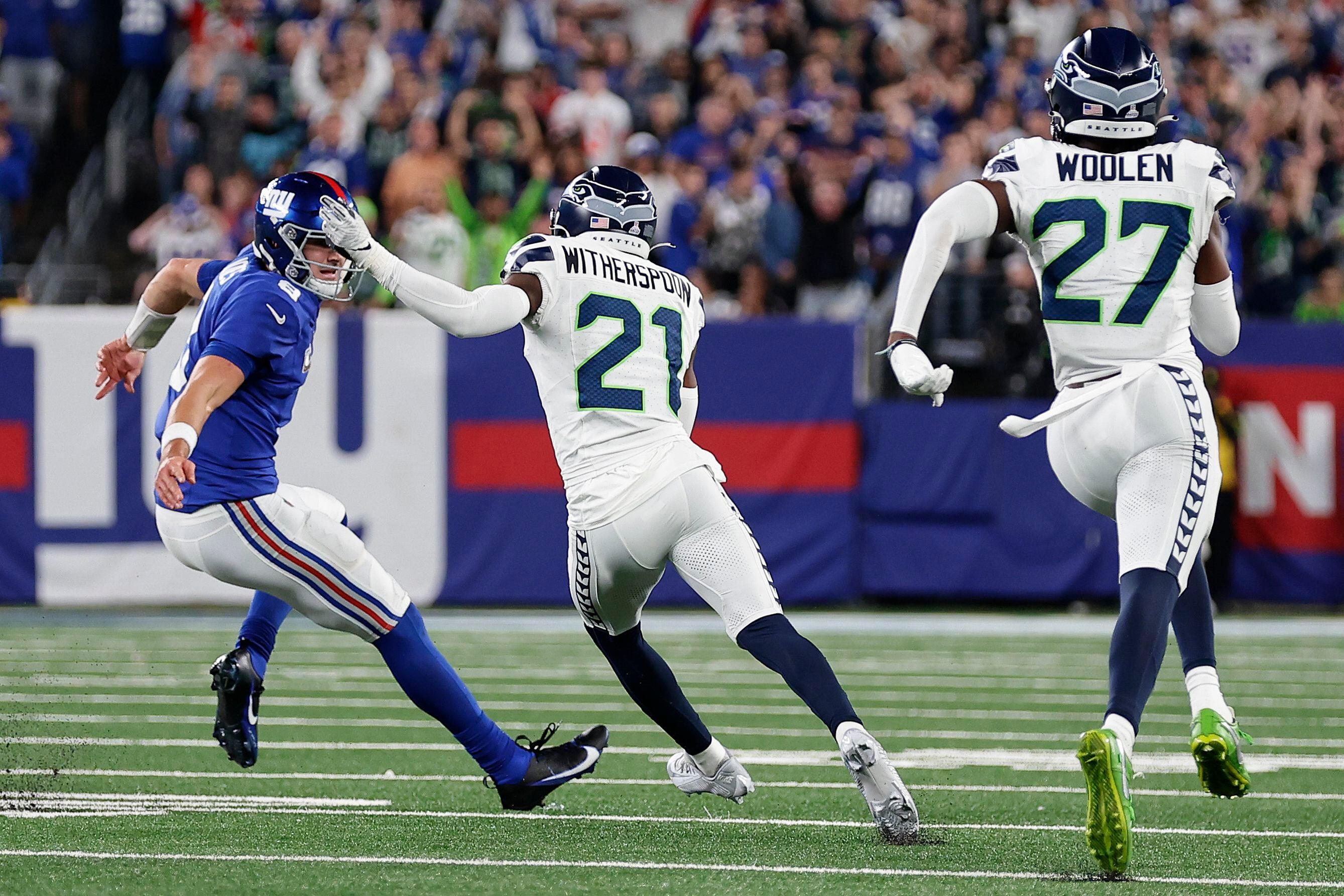 Rookie Devon Witherspoon big night leads Seattle Seahawks to win