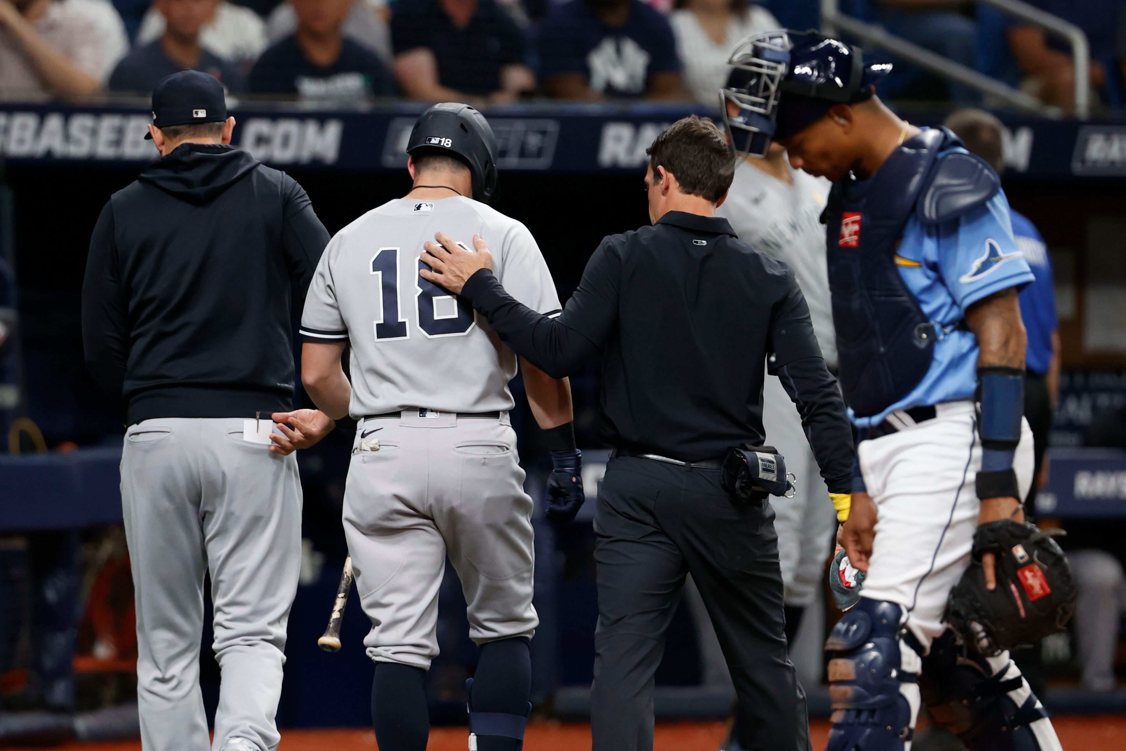 New York Yankees OF Andrew Benintendi placed on 10-day injured