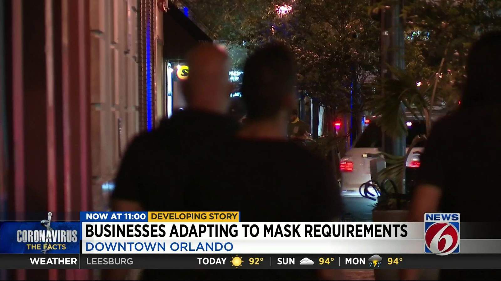 Businesses in downtown Orlando adapting to face mask requirements