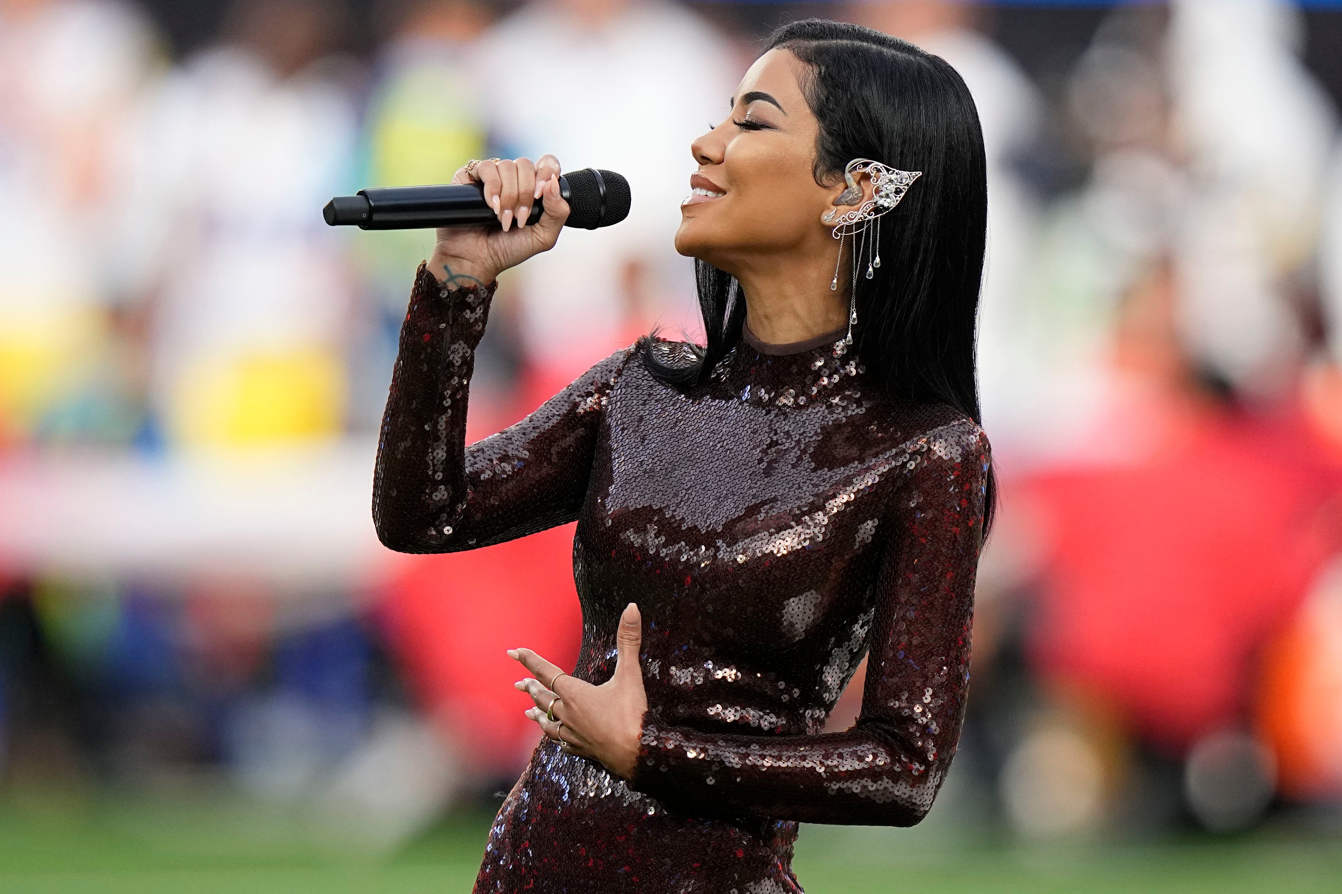 Super Bowl 56: Mickey Guyton national anthem performance betting odds