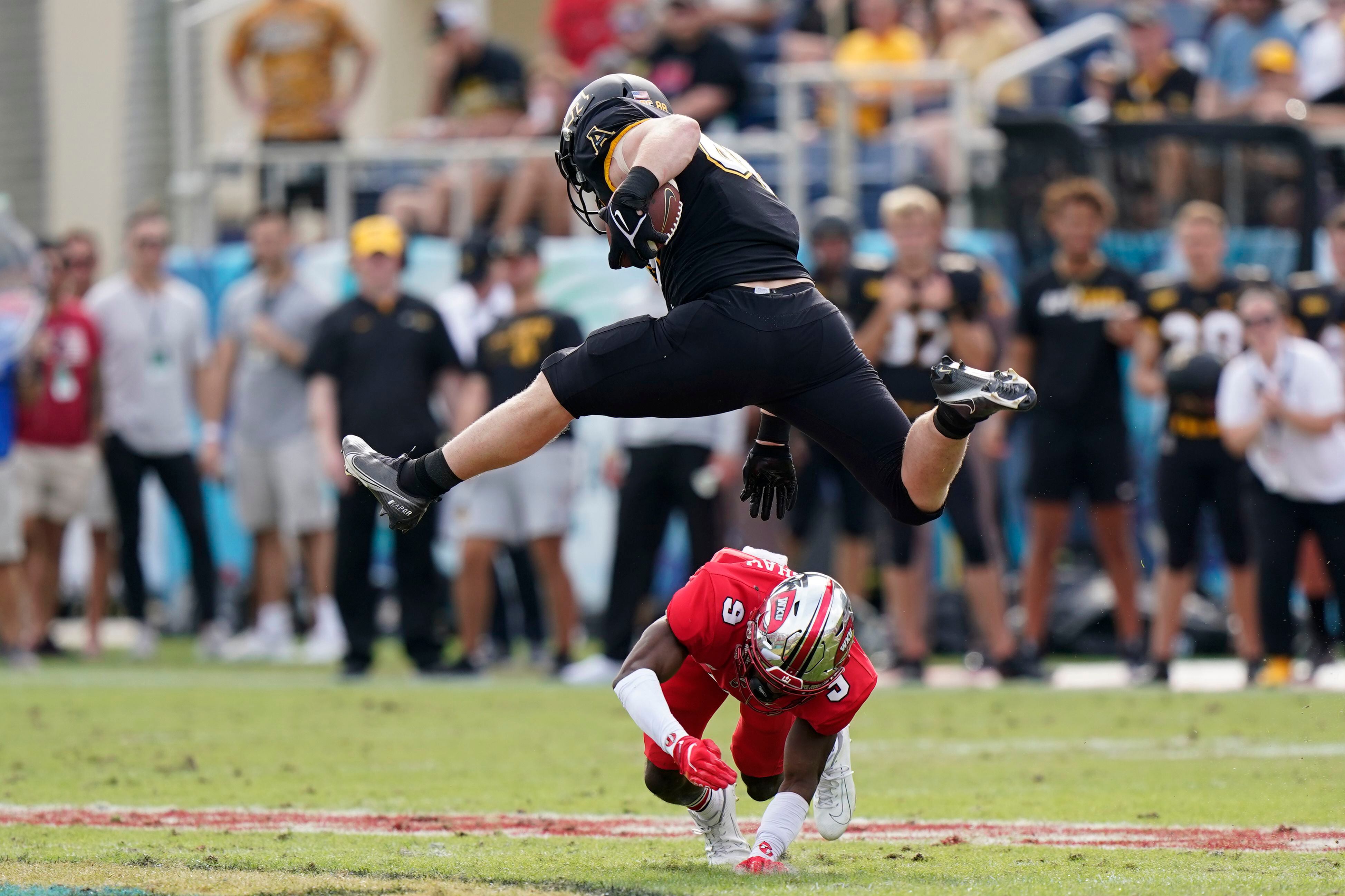 Bailey Zappe gets records, WKU rolls past App St in Boca Raton Bowl