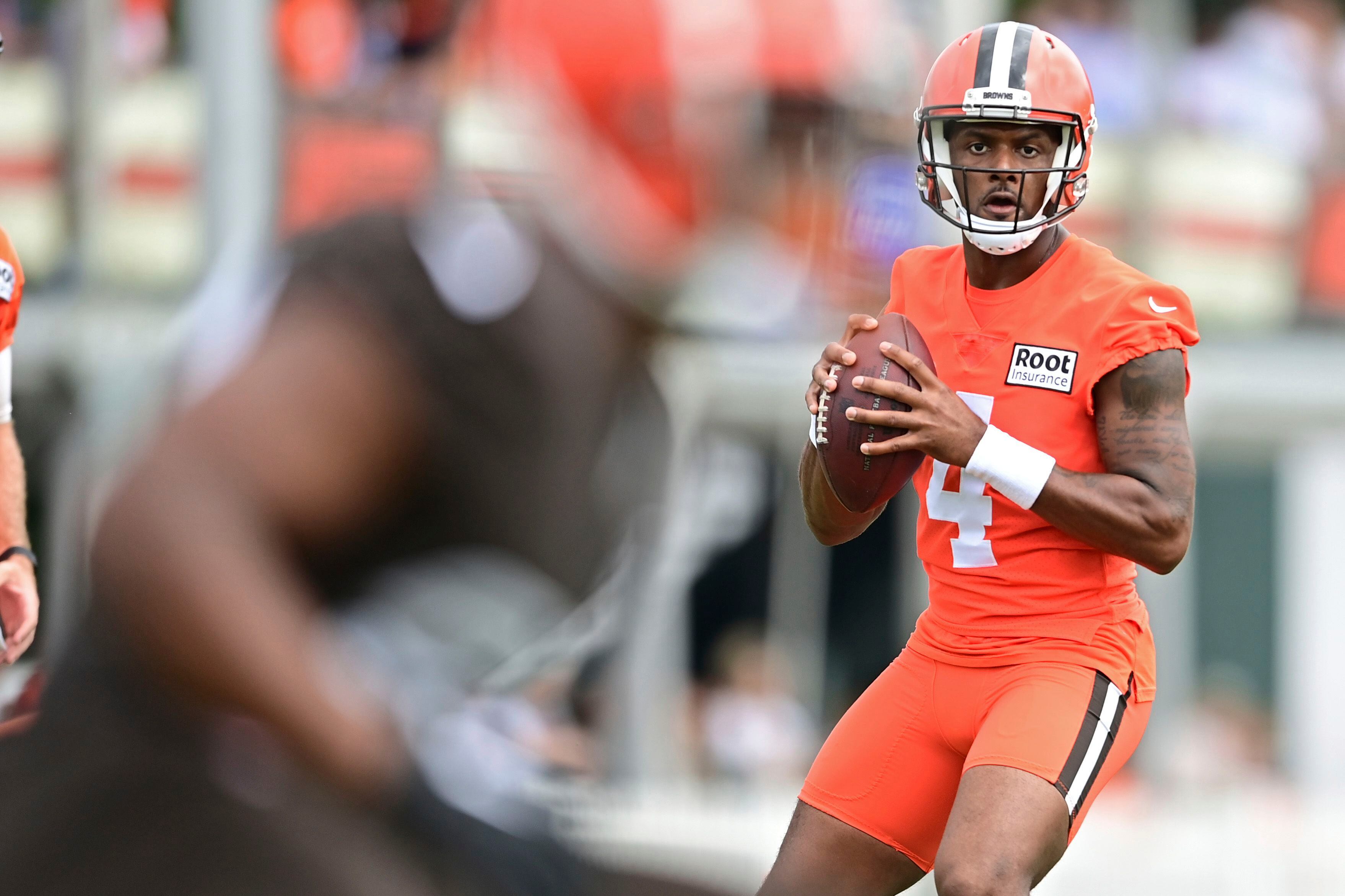 Browns, former Houston Texans QB Deshaun Watson apologizes, then struggles  in Browns preseason debut