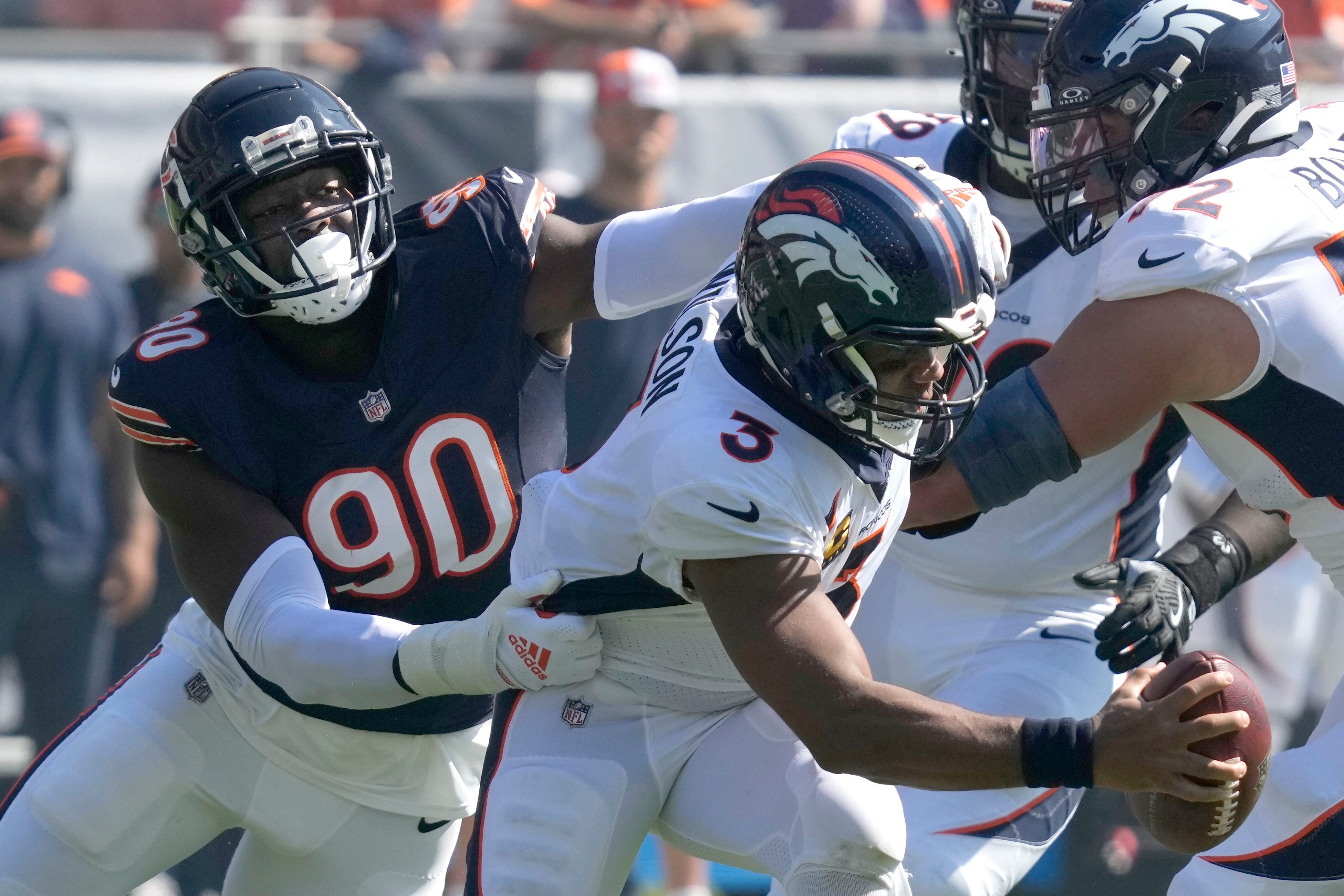 Broncos OLB Nik Bonitto created value for himself in win at Bears