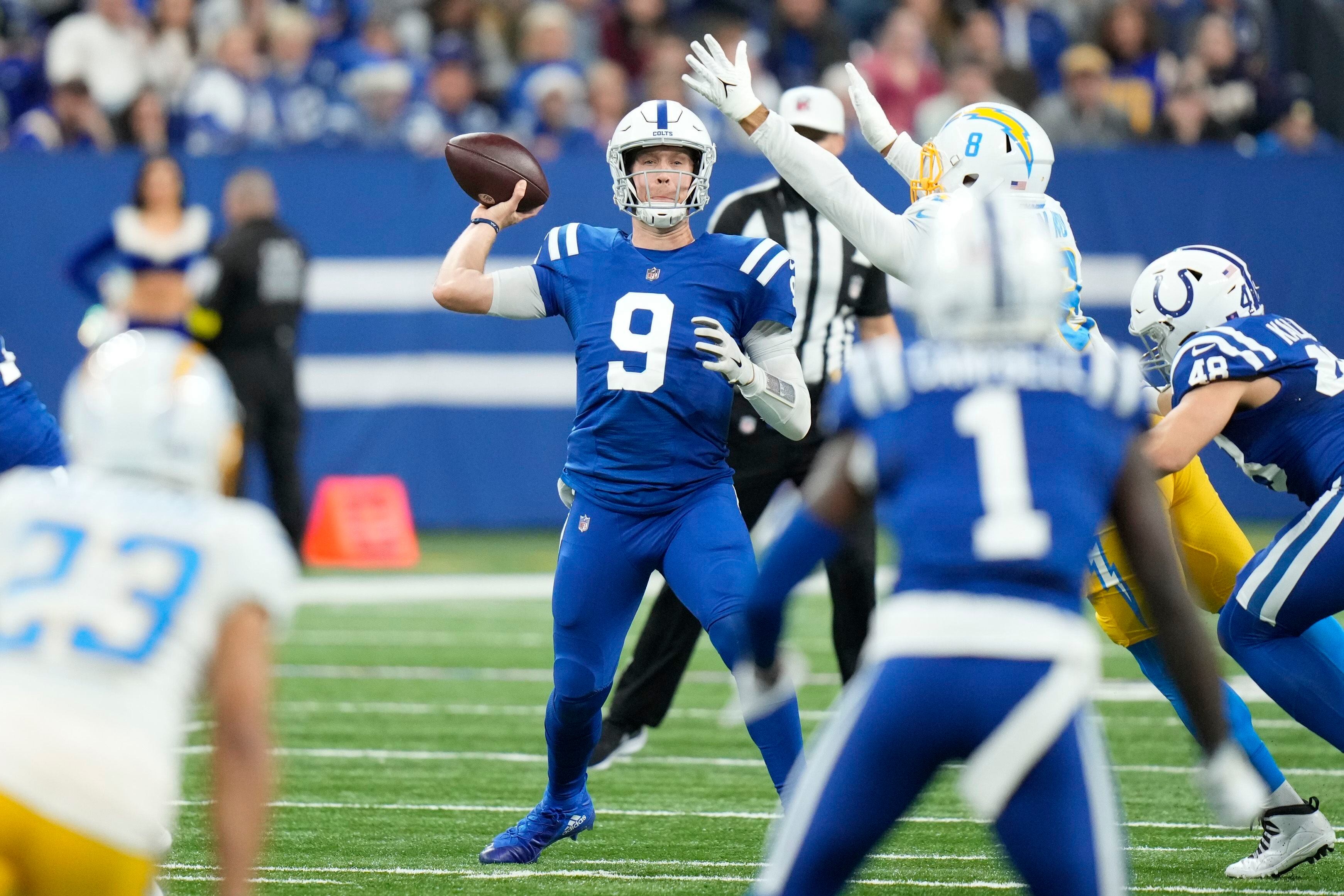 Chargers reach playoffs, beat Foles, overmatched Colts 20-3 Photos