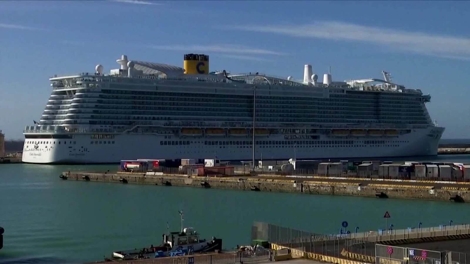 6,000 passengers kept on Italy cruise ship as Wuhan coronavirus fear spreads