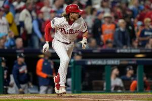 Phillies' Brandon Marsh returns home for the playoffs, just as his late  father dreamed