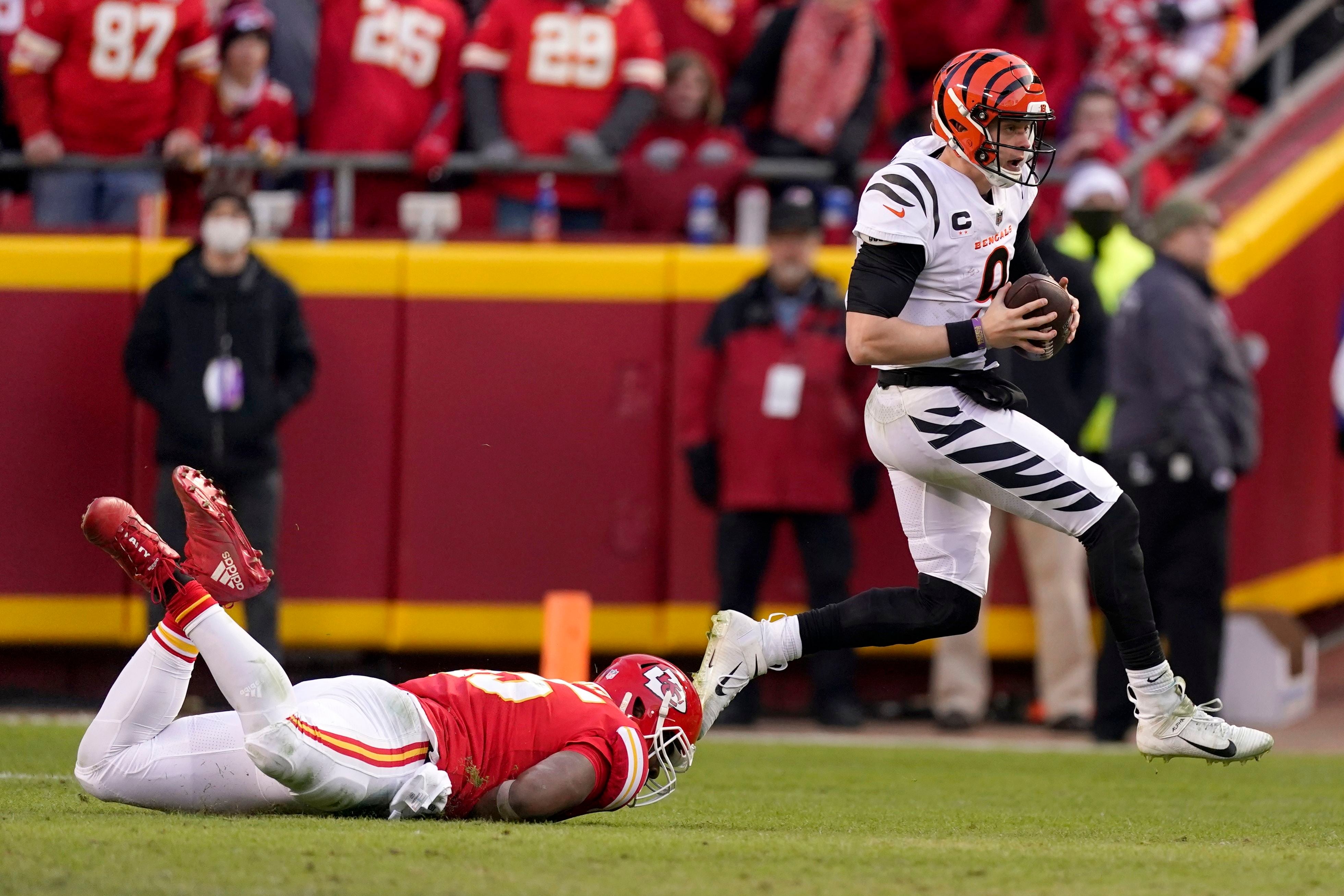 Get your Cincinnati Bengals AFC Championship gear now, including Joe Burrow Super  Bowl jersey 