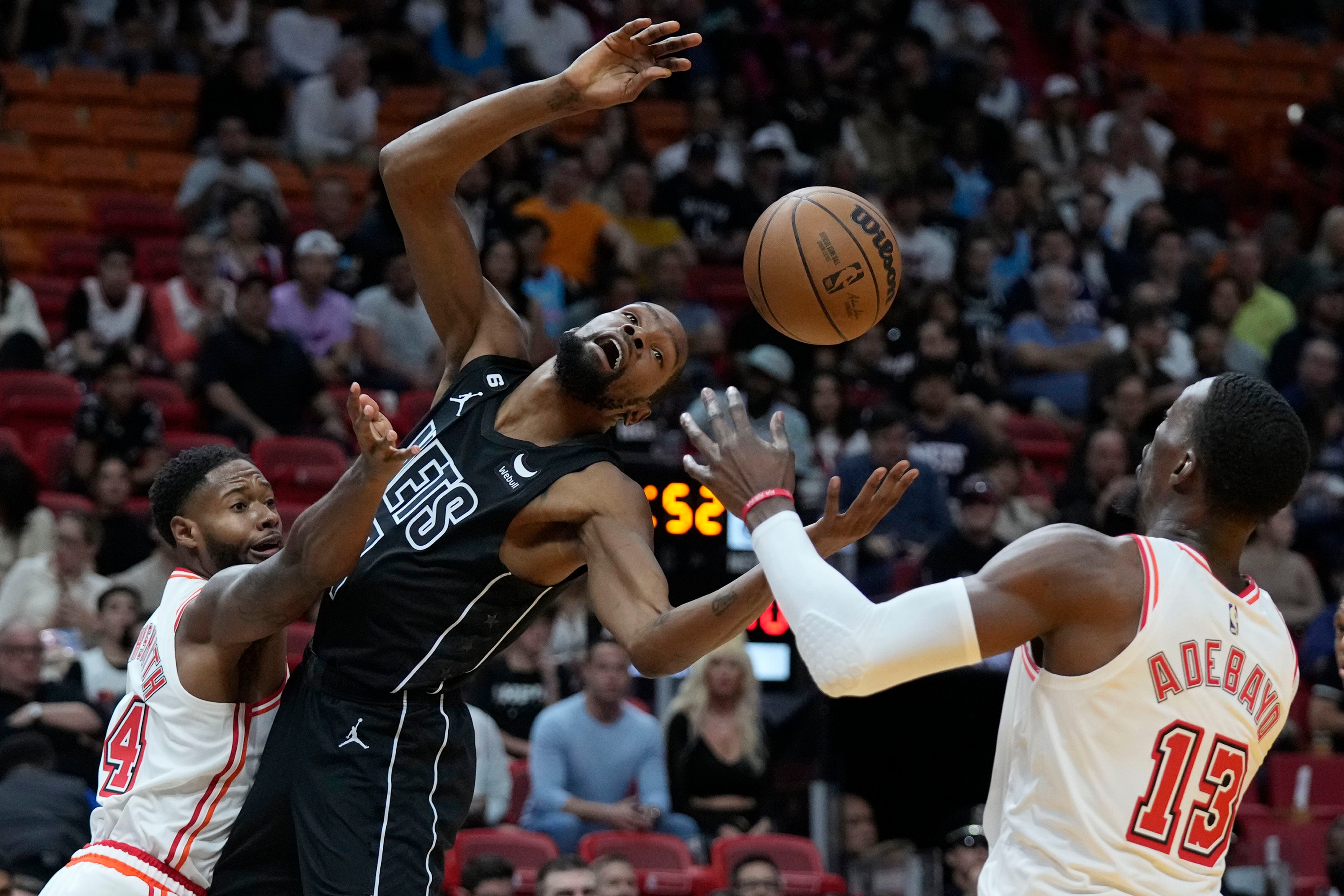 Kevin Durant chokes up when talking about Brooklyn Nets teammates and Kyrie  Irving