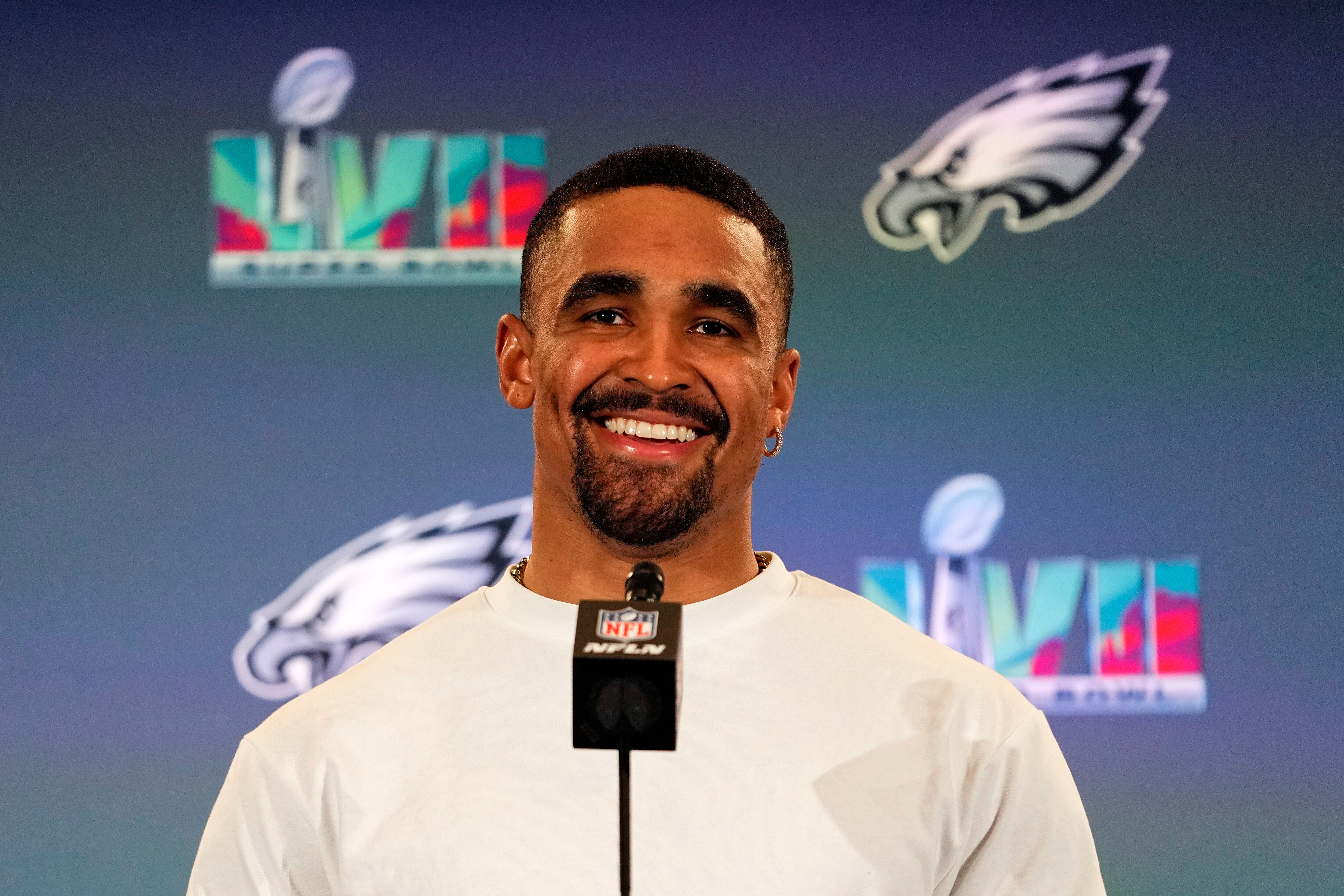 Jalen Hurts: Philadelphia Eagles quarterback agrees $255m extension making  him highest-paid player in NFL history, NFL News