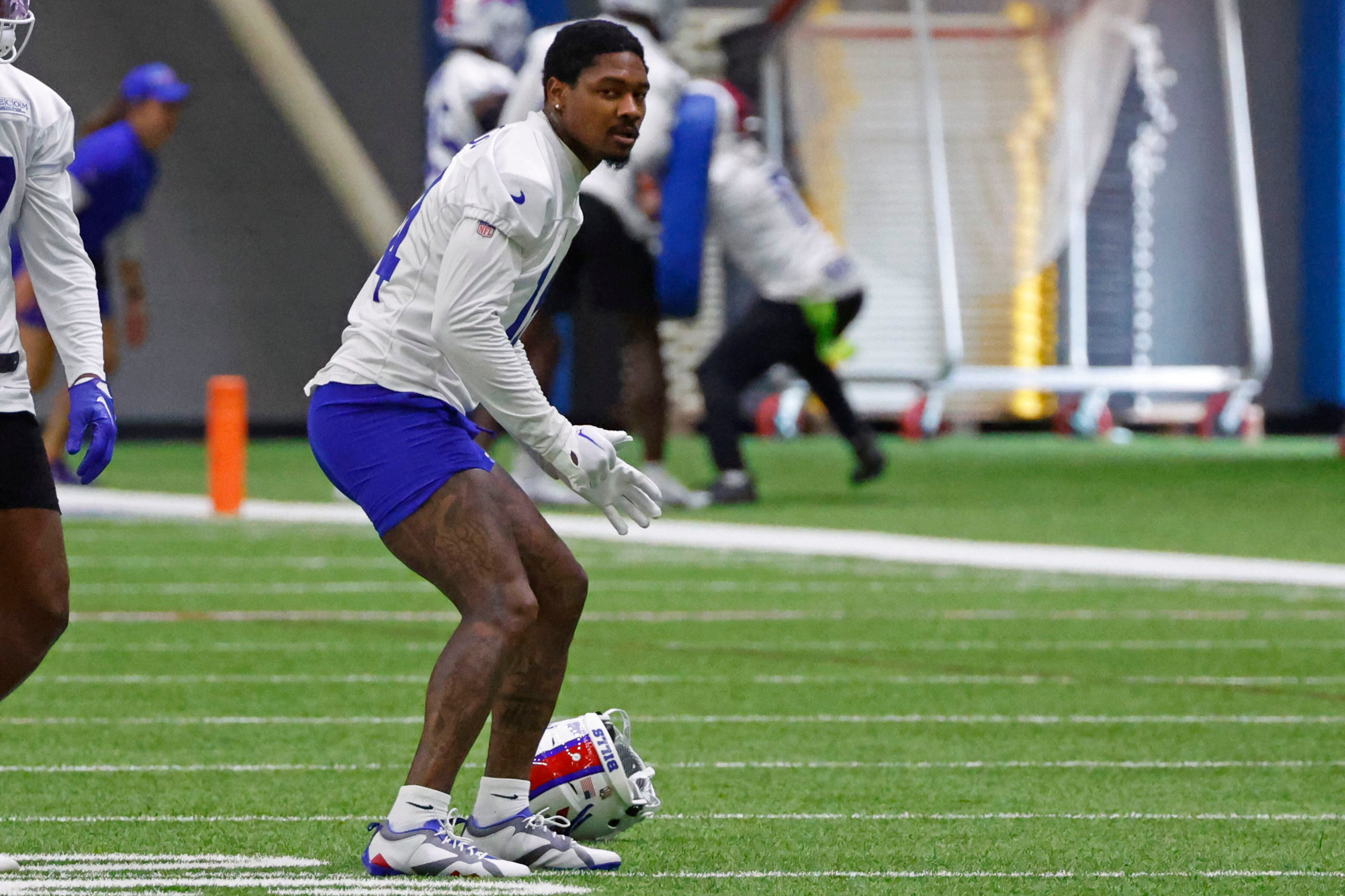 Diggs returns to practice with Bills coach McDermott saying