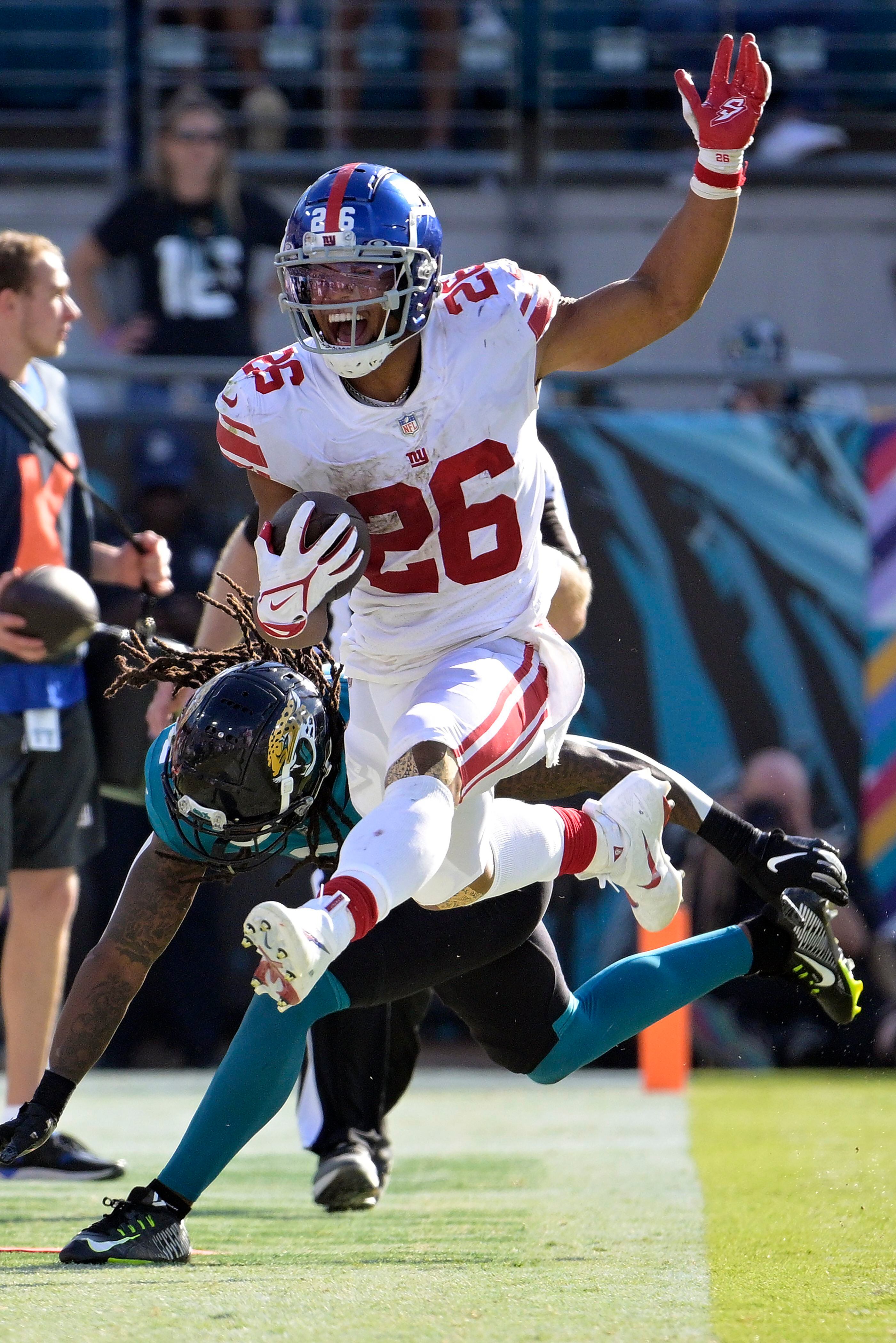 Surprising Giants go for 6-1 against Jaguars