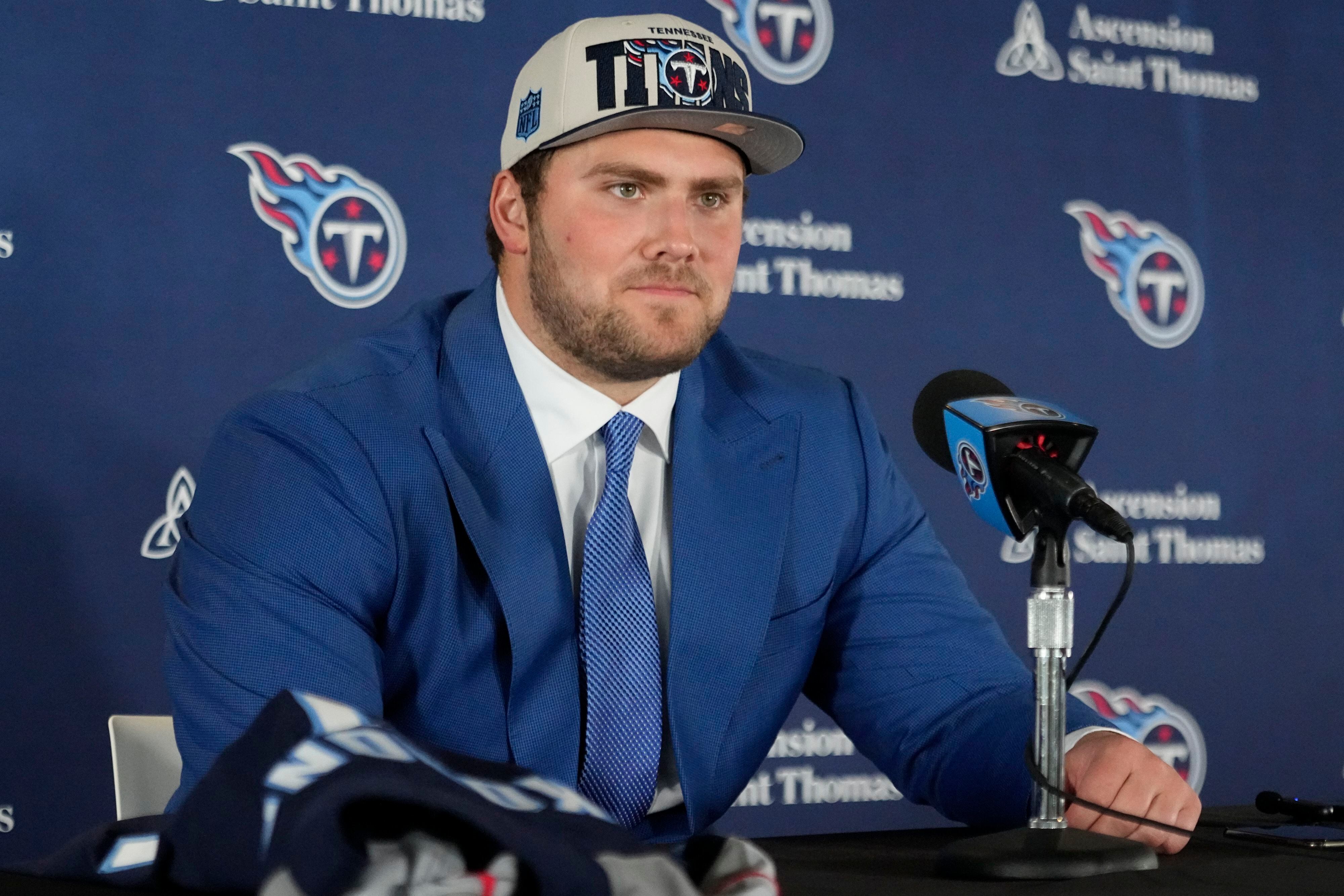 Tennessee Titans NFL Draft Grades 2023: Titans Improve OL With Peter  Skoronski, Trade Up for Will Levis in Round 2