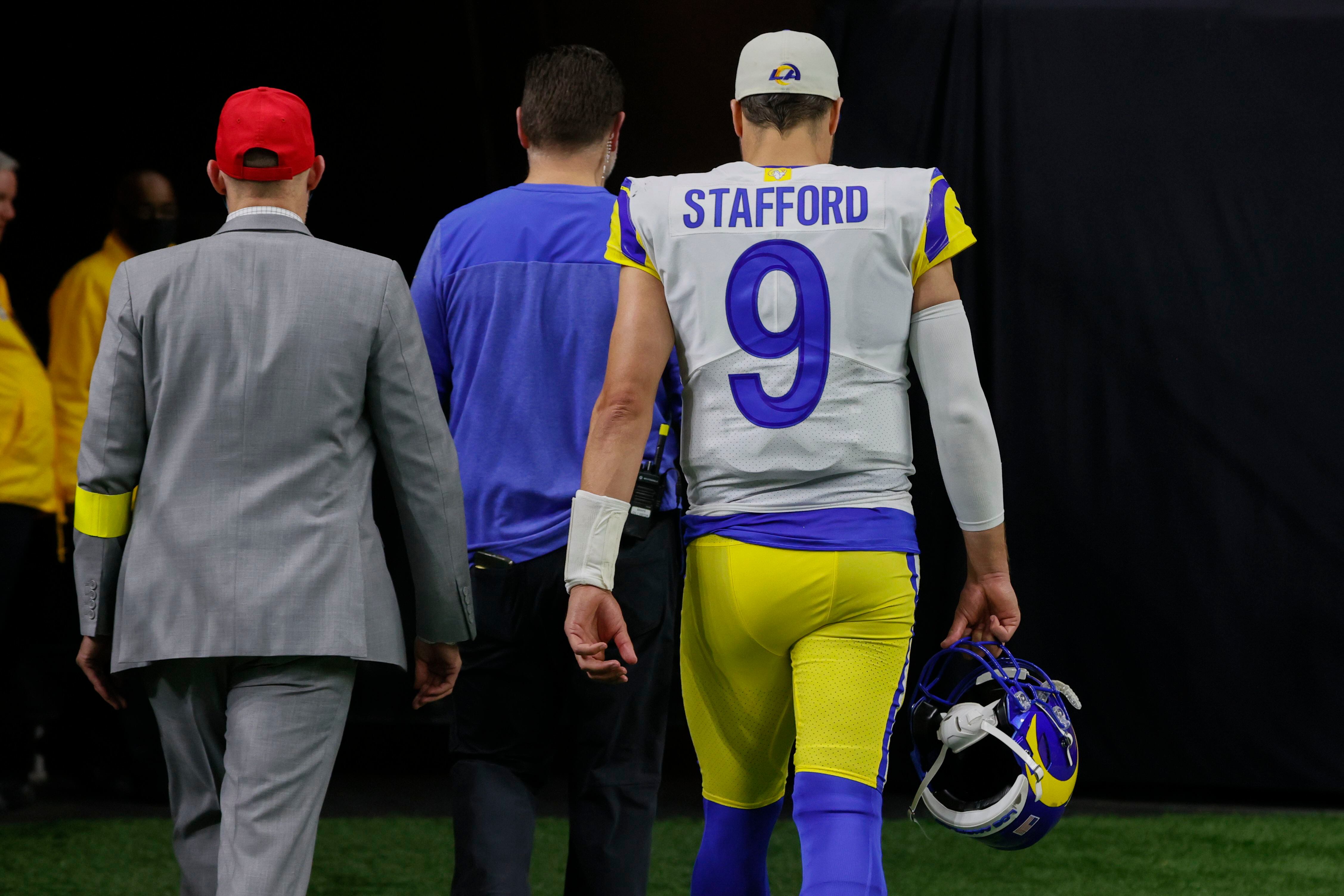 LA Rams place QB Matthew Stafford on injured reserve