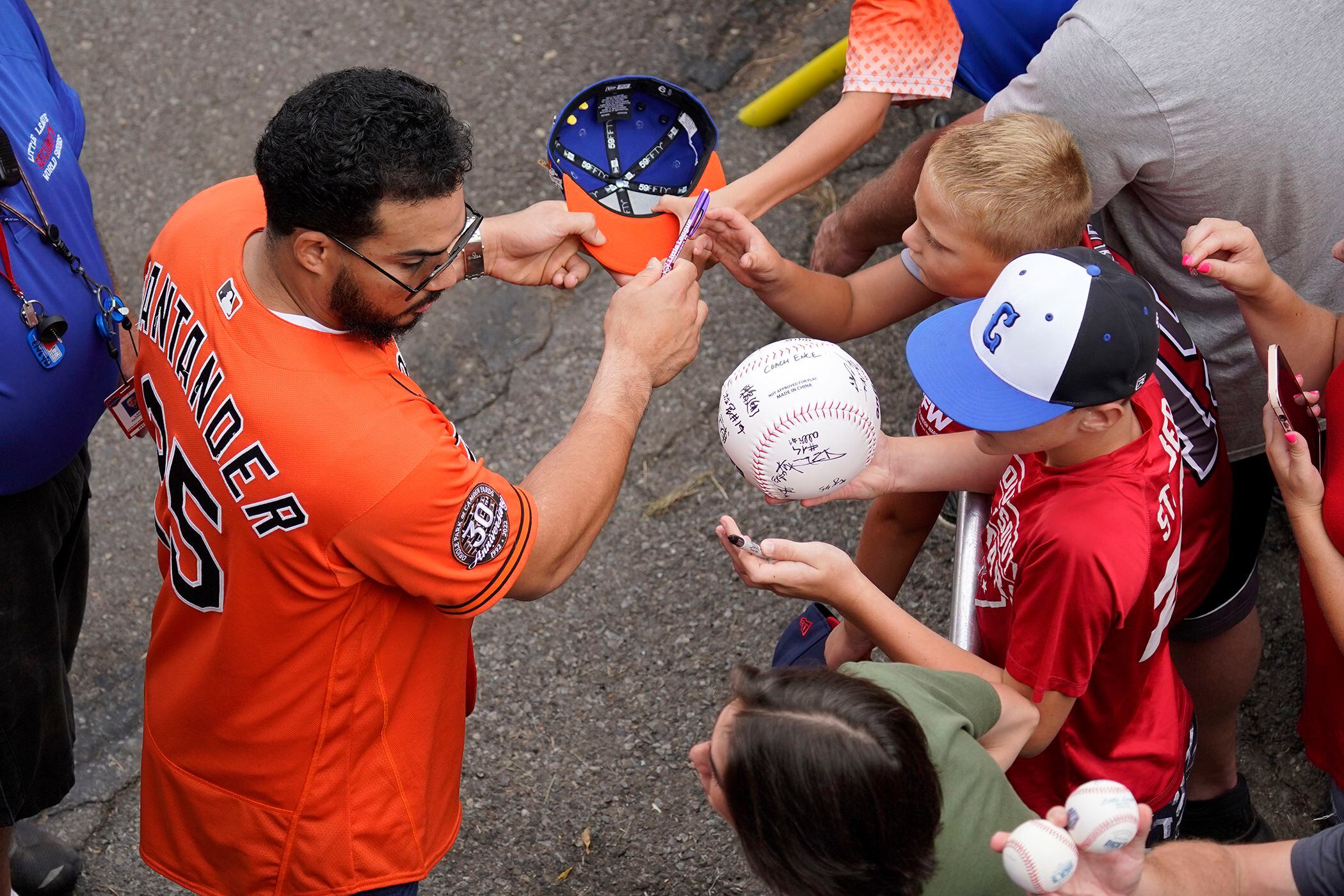 Mic'd Up with Austin Hays at Little League Classic