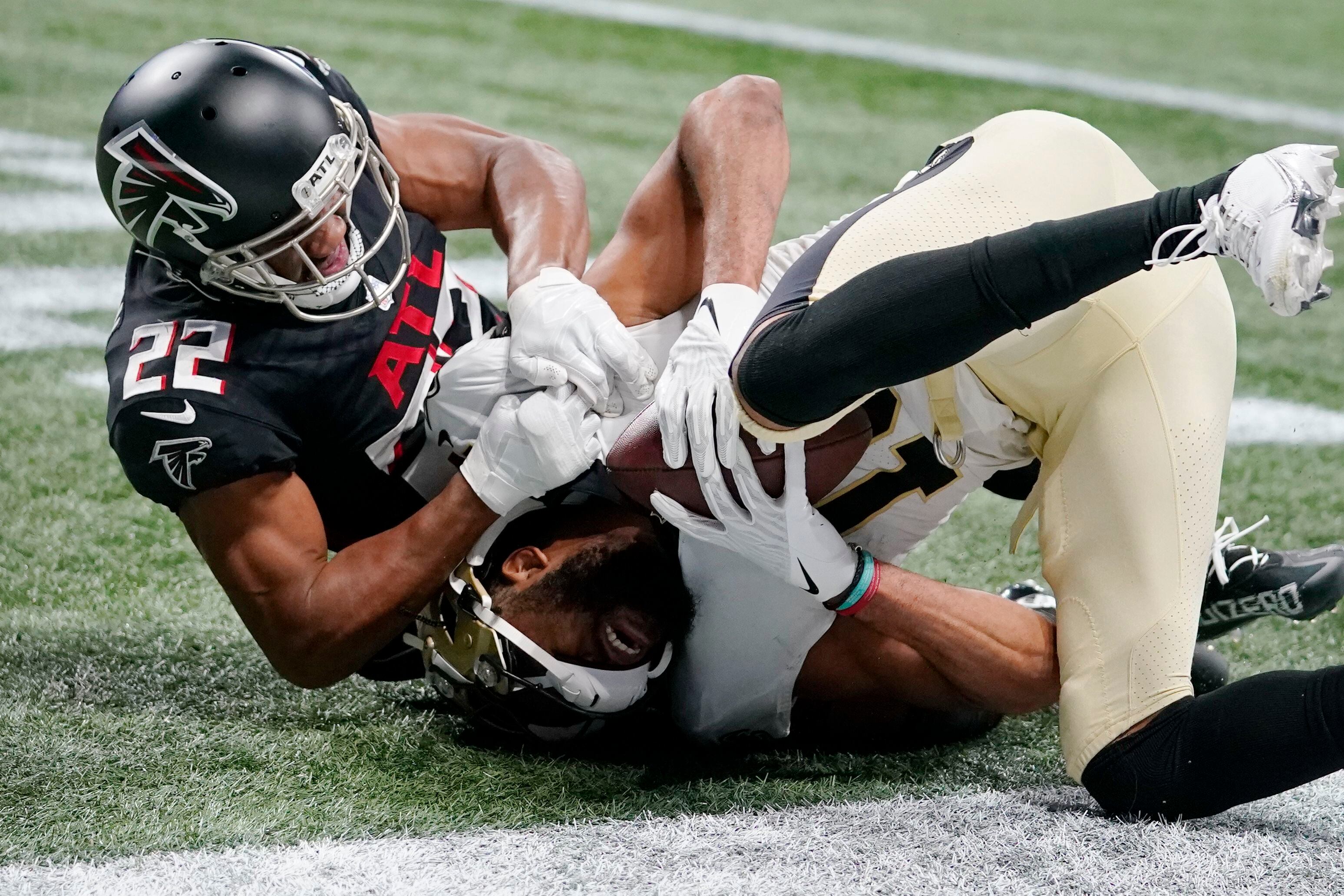 Saints say Juwan Johnson is questionable to return vs. Bucs with