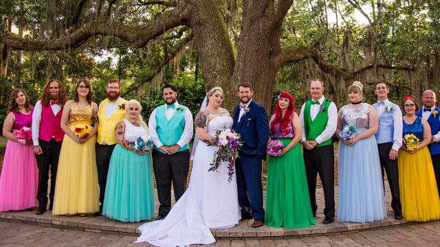 Magical Florida Couple Has Disney Themed Wedding