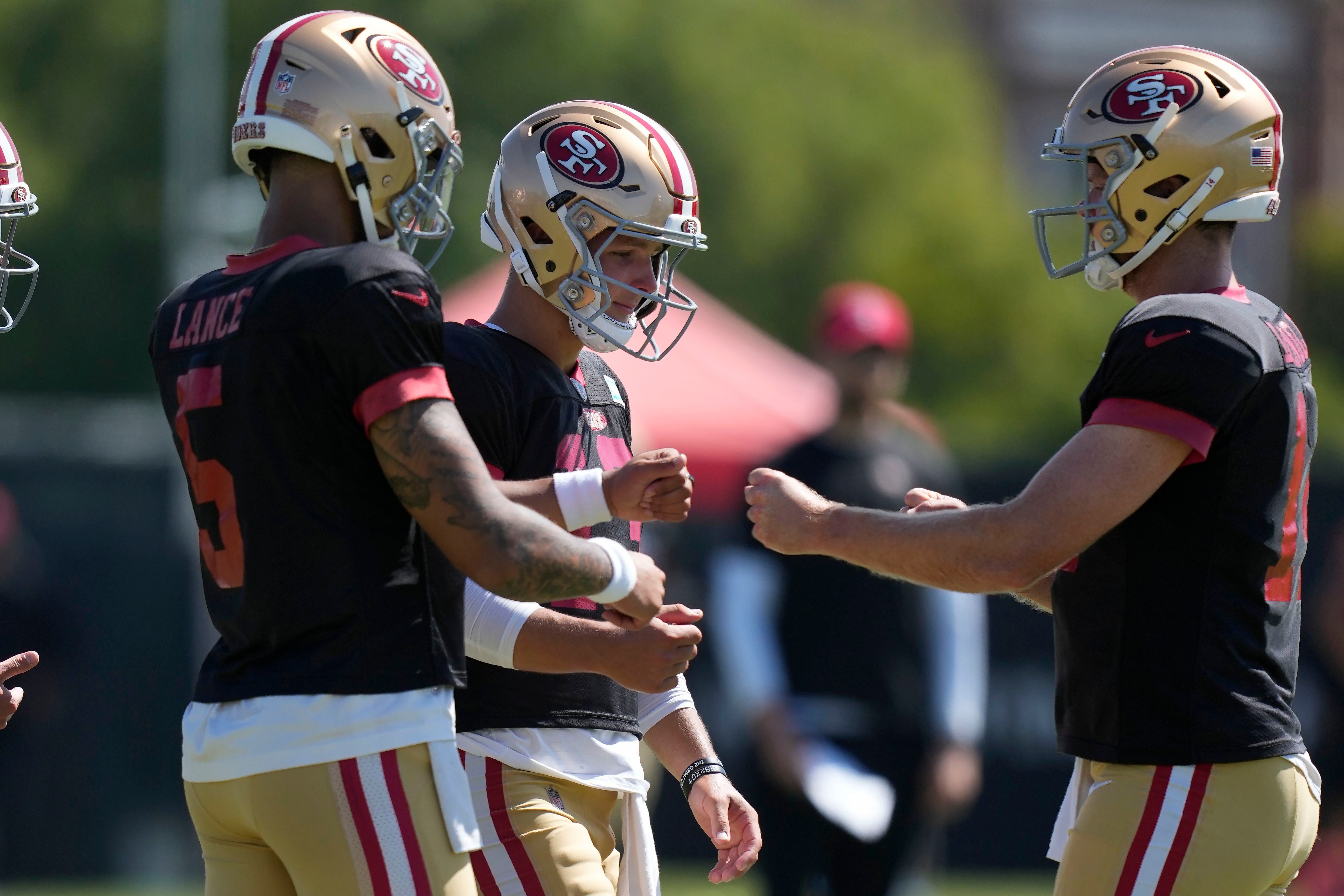 Why 49ers QB Trey Lance 'feels horrible' for Brock Purdy