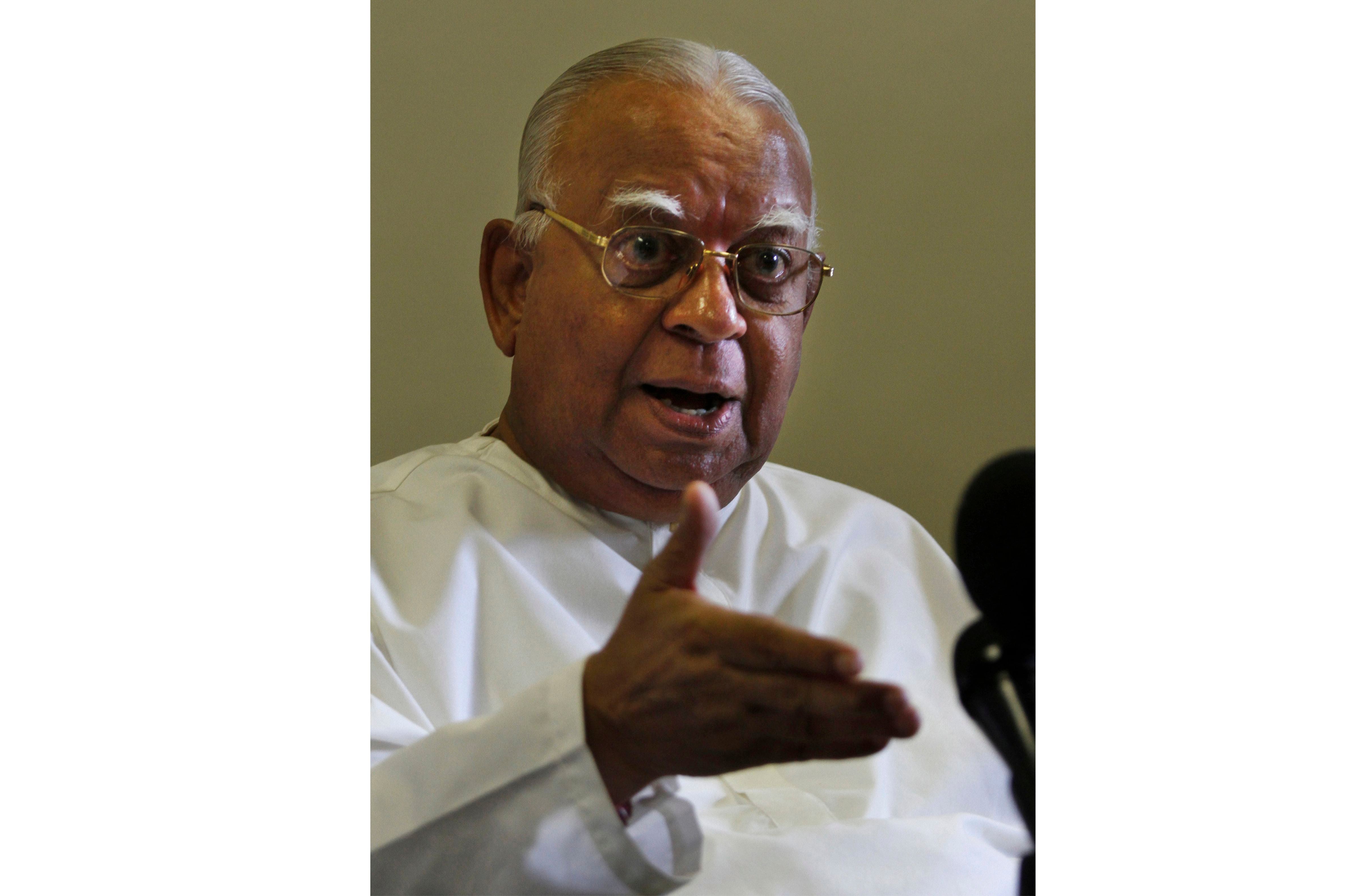 R. Sampanthan, the face of Sri Lanka's Tamil minority and its struggle post-civil war, dies at 91 thumbnail